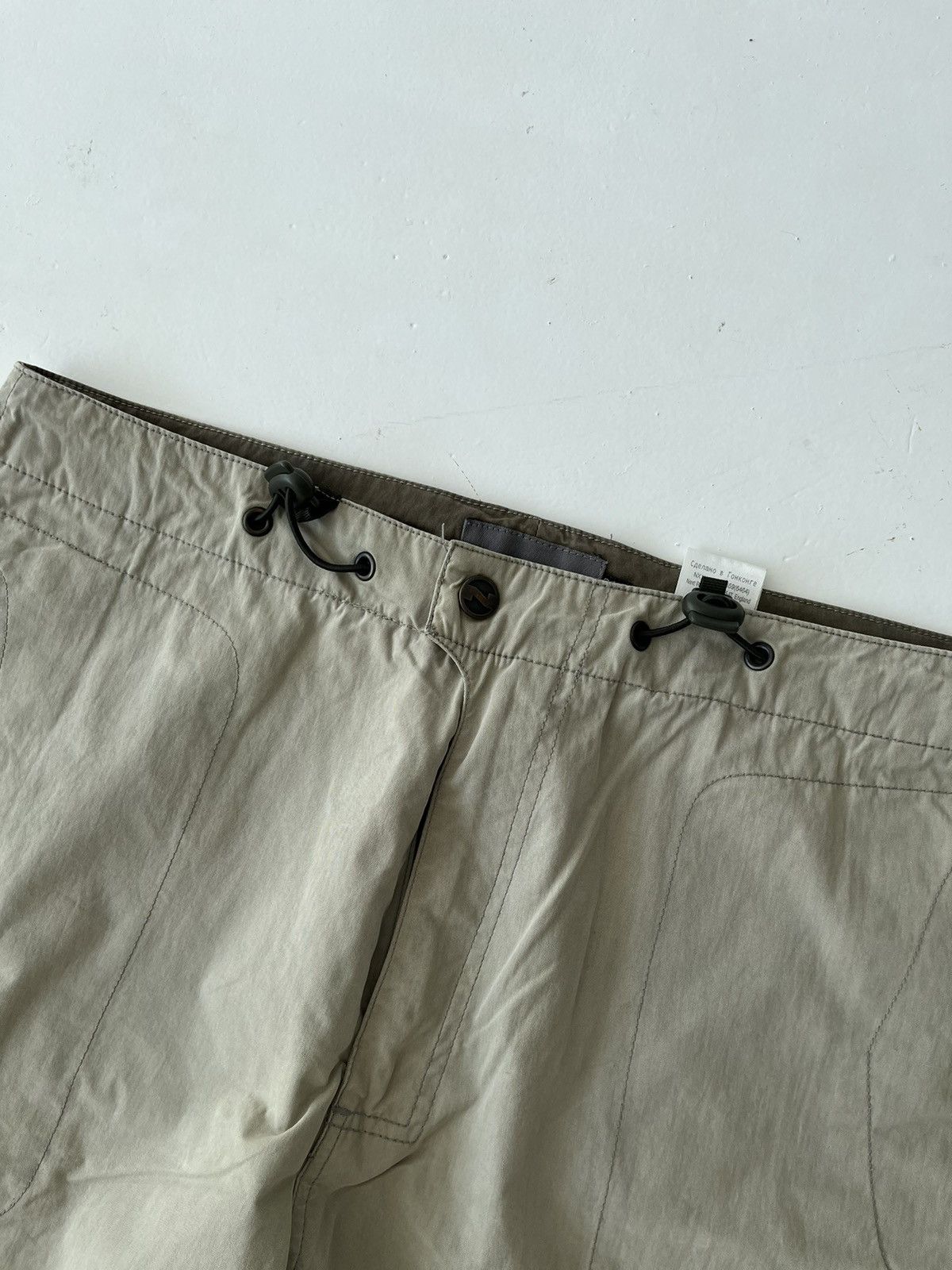 Japanese Brand Vintage next care Japanese symbols nylon parachute cargo 90s Size US 34 / EU 50 - 5 Thumbnail