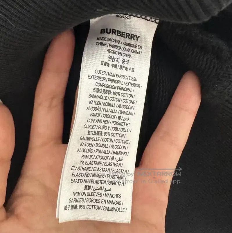 Burberry Burberry Women's Black Hoodie Jacket XXS. Size XXS / US 00 / IT 34 - 3 Thumbnail