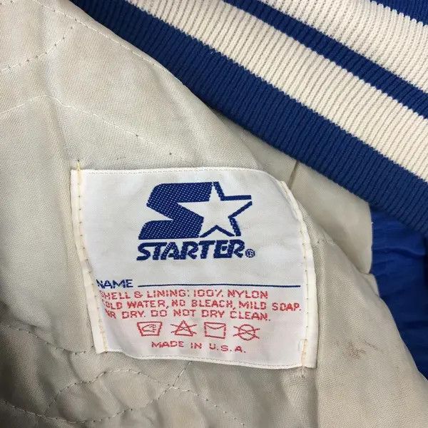 Vintage Vintage 80’ DODGERS STARTER Varsity Jacket Windbreaker Size US XL / EU 56 / 4 - 6 Thumbnail