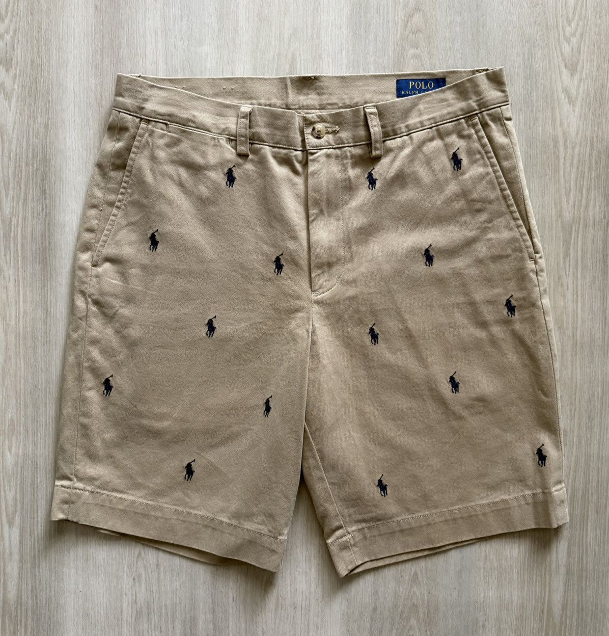 Polo Ralph Lauren Polo Ralph Lauren Shorts Classic Fit Embroidered Pony Sz 31 Size US 31 - 1 Thumbnail