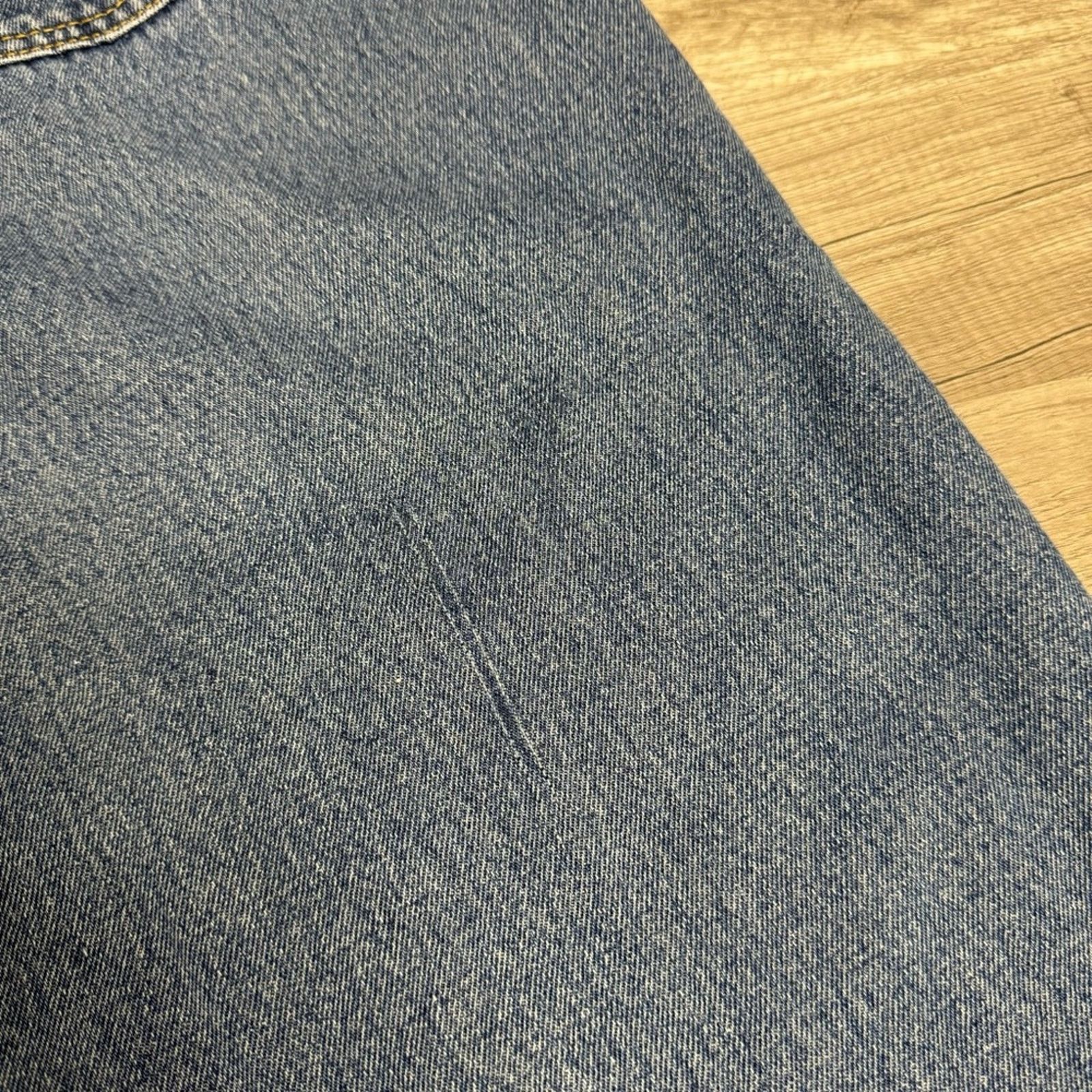 Vintage 37X28.5 Vintage Fleece Lined Jeans Gropcore Winter Workwear Size US 37 - 5 Thumbnail