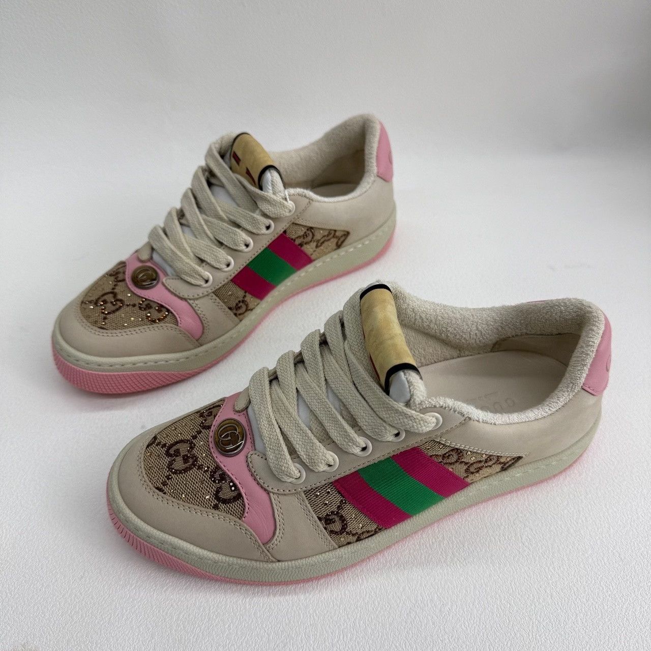 Gucci Gucci Multi Lowtop Sneakers us_5 Women Size US 5 / IT 35 - 1 Thumbnail