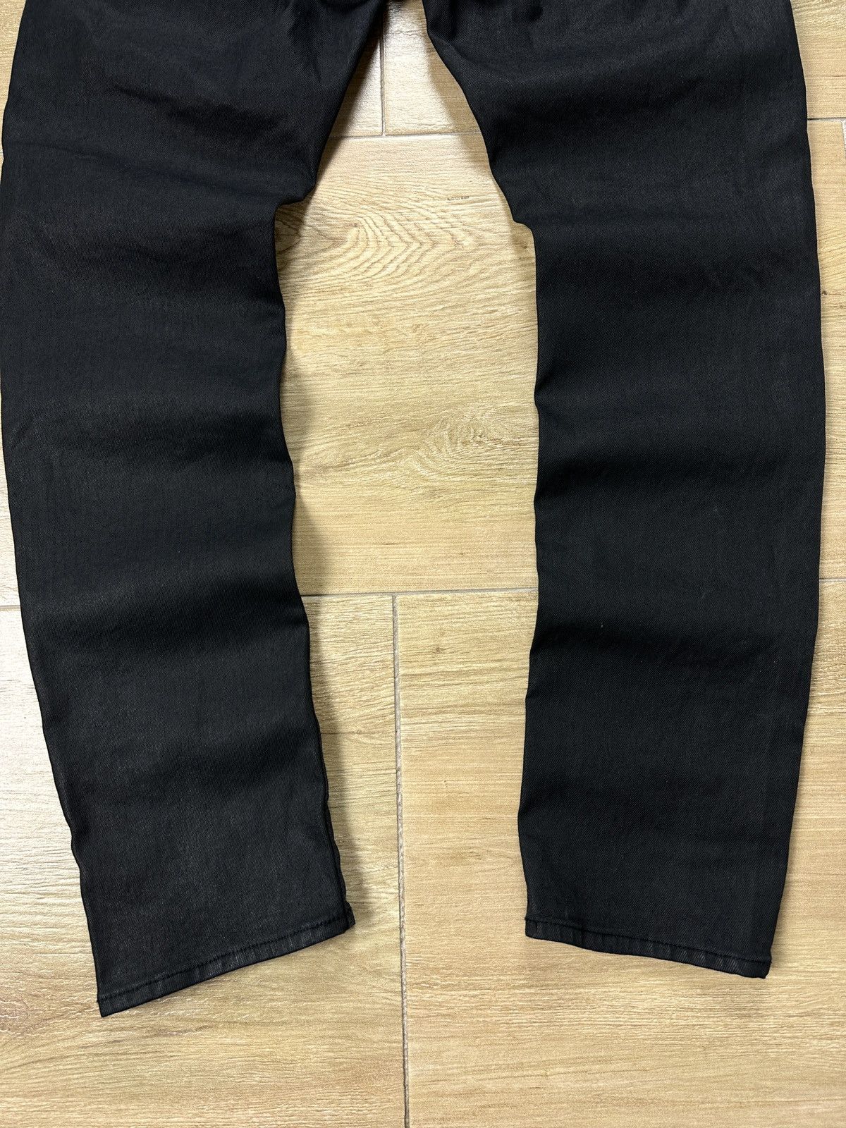 G-Star NEW🏷️ G-Star Raw Revend Super Slim Waxed Denim Jeans Size US 33 - 9 Thumbnail