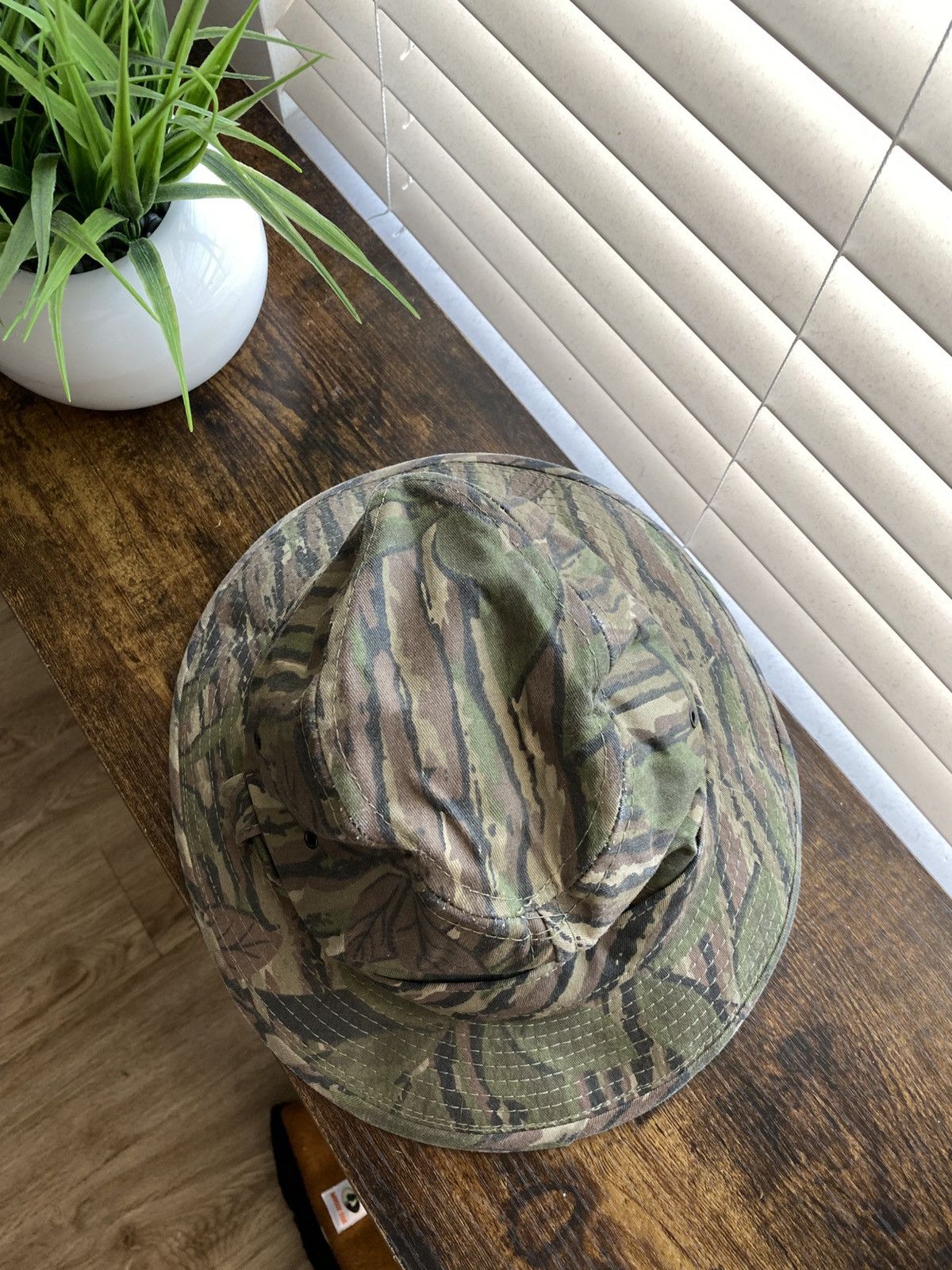 Realtree Vintage Real Tree Camo Bucket Safari Hat Size ONE SIZE - 3 Thumbnail