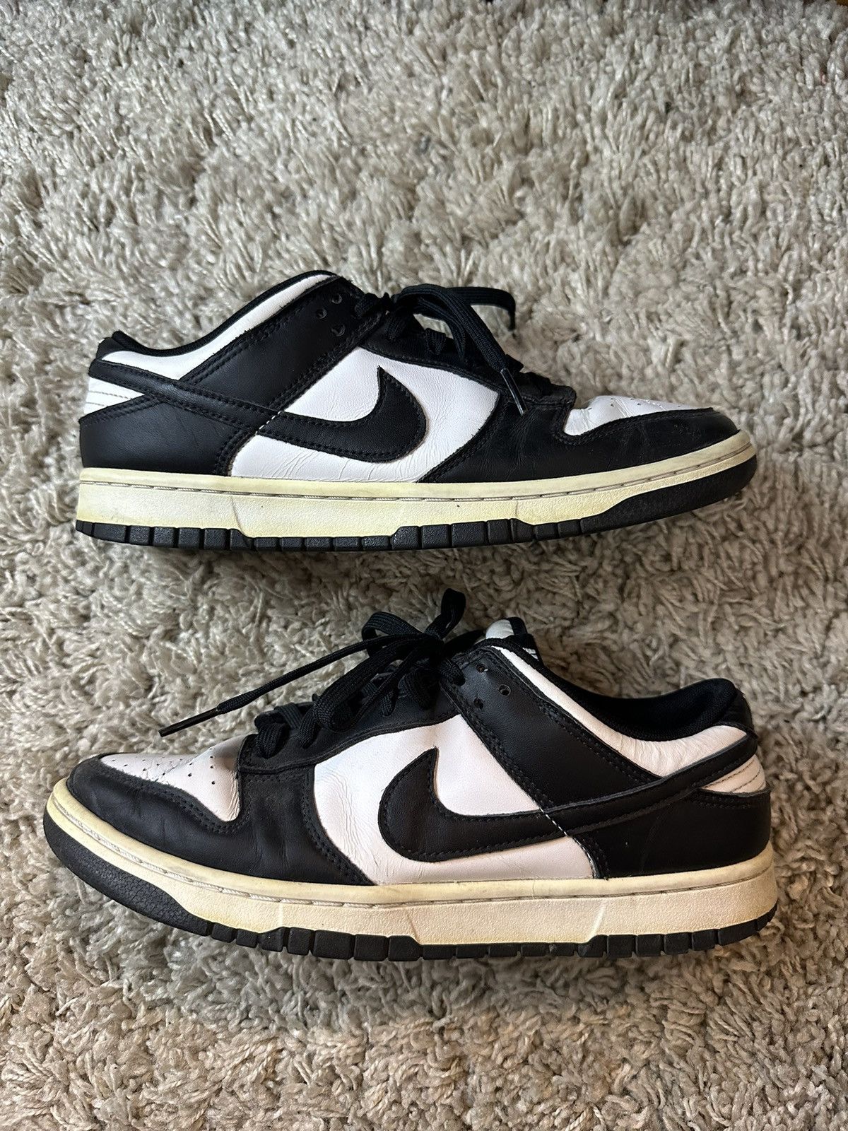 Nike Nike Dunk Low Panda Size 9.5 Size US 9.5 / EU 42-43 - 1 Thumbnail