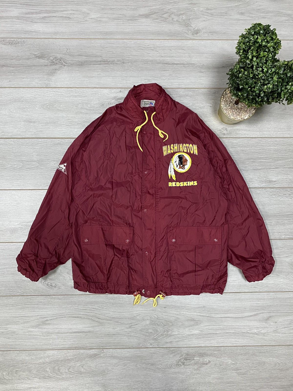 Apex One Vintage 1990s NFL Apex One Redskins Jacket Size US M / EU 48-50 / 2 - 2 Thumbnail