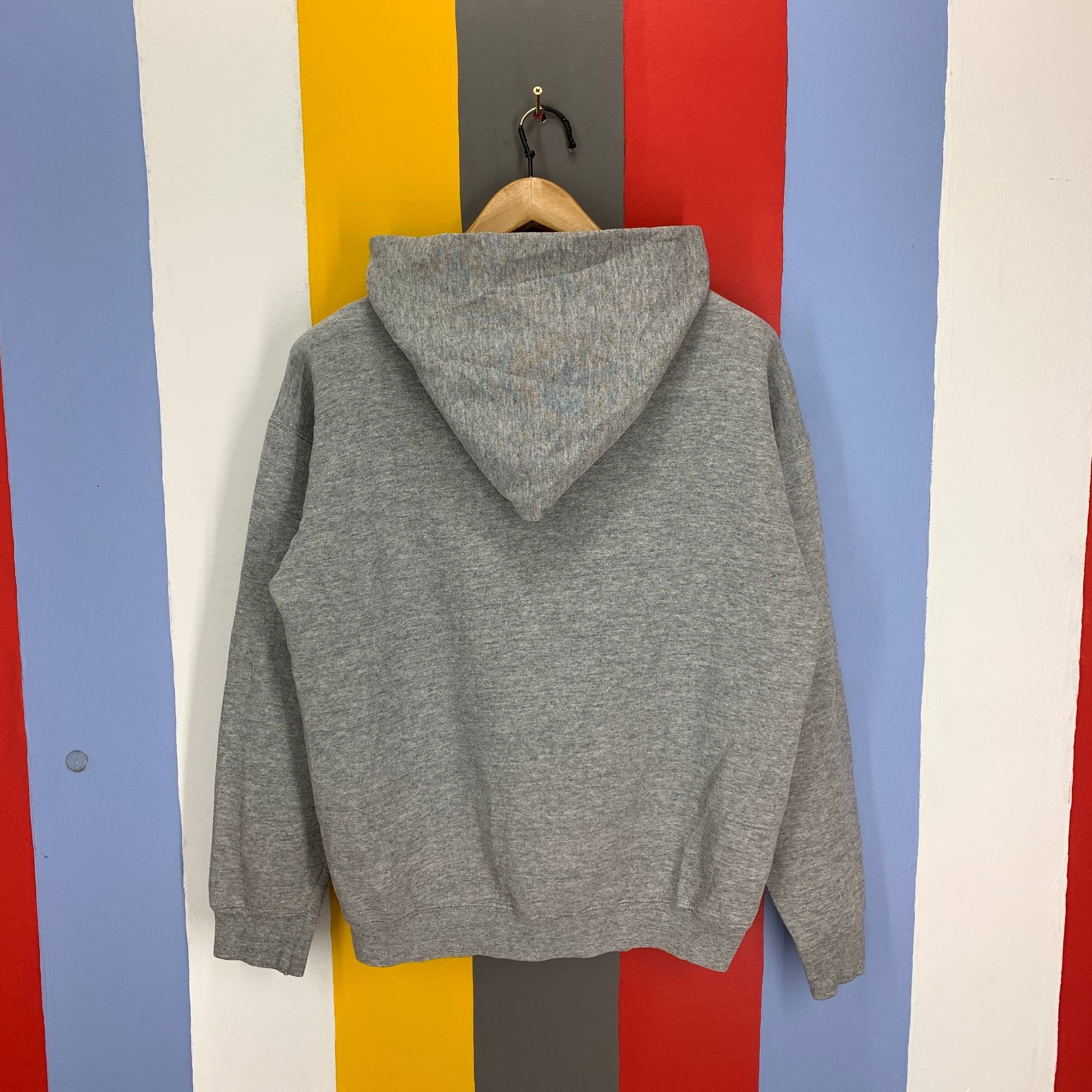 Vintage 90s Vintage DISCUS ATHLETIC Hoodie Pullover #2585/W Size US M / EU 48-50 / 2 - 10 Thumbnail