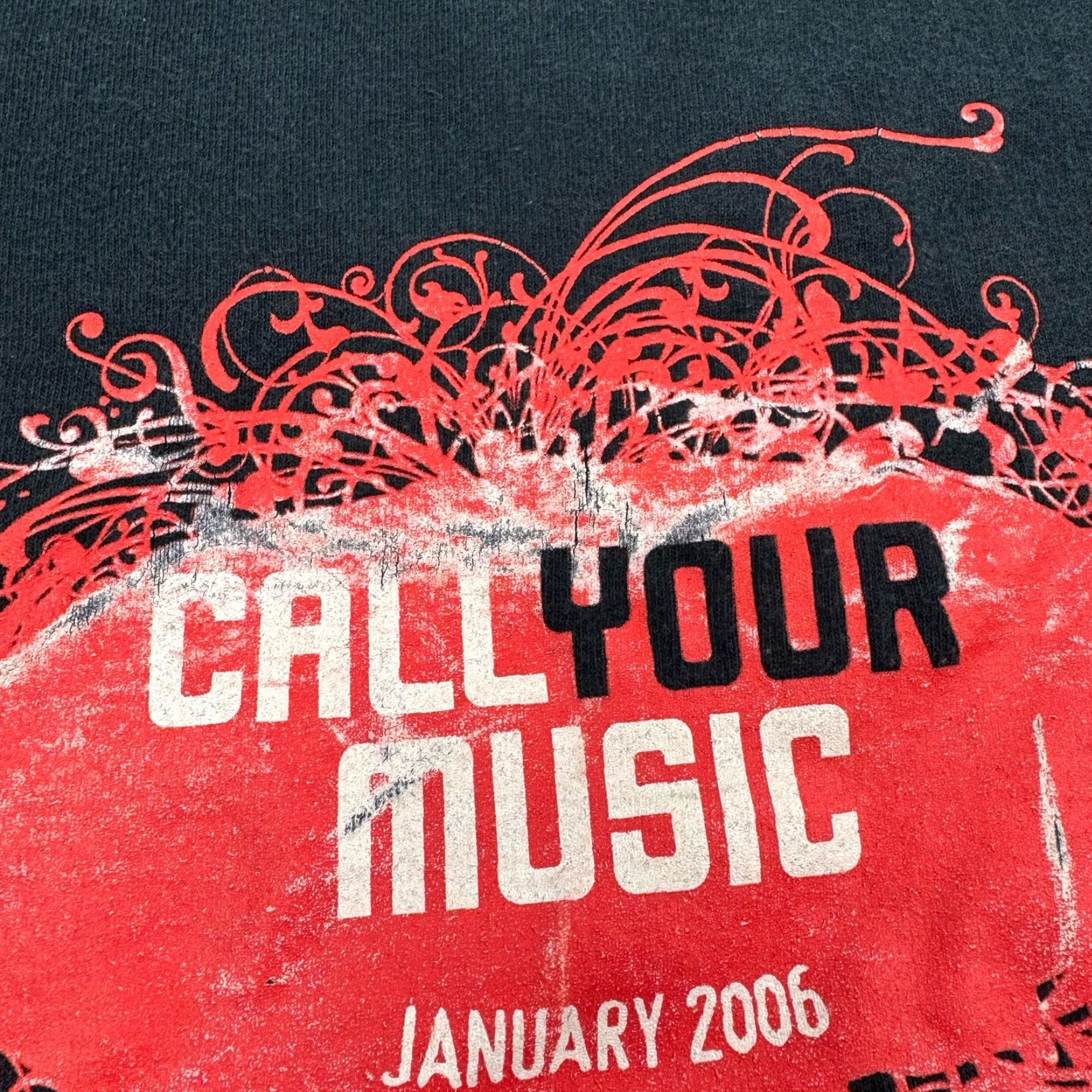 Gildan Vintage Gildan Music Promo T-Shirt Adult Large Black Y2K 2006 Tech Men Size US L / EU 52-54 / 3 - 4 Thumbnail
