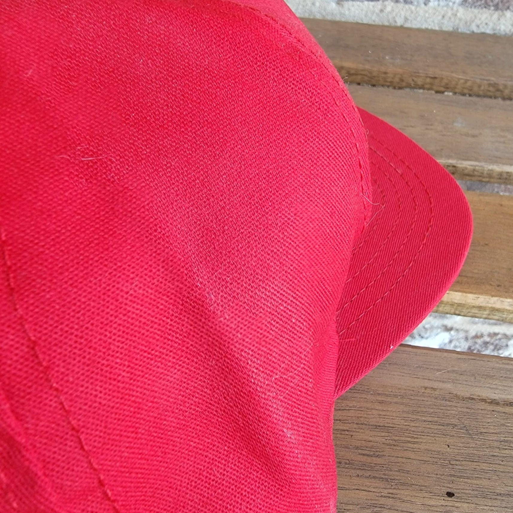 Vintage VINTAGE Bobby Hamilton #43 Cap Hat Adult One Size Snap Back Red AmeriCap Baseball Hat Mens One Size Red Logo 90s Event MLB? Size ONE SIZE - 4 Thumbnail