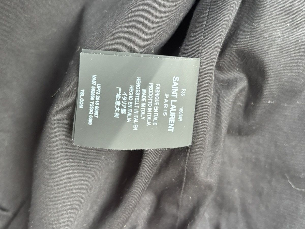 Saint Laurent Paris Saint Laurent Betty Embroidered Denim Jacket Size XS / US 0-2 / IT 36-38 - 13 Thumbnail
