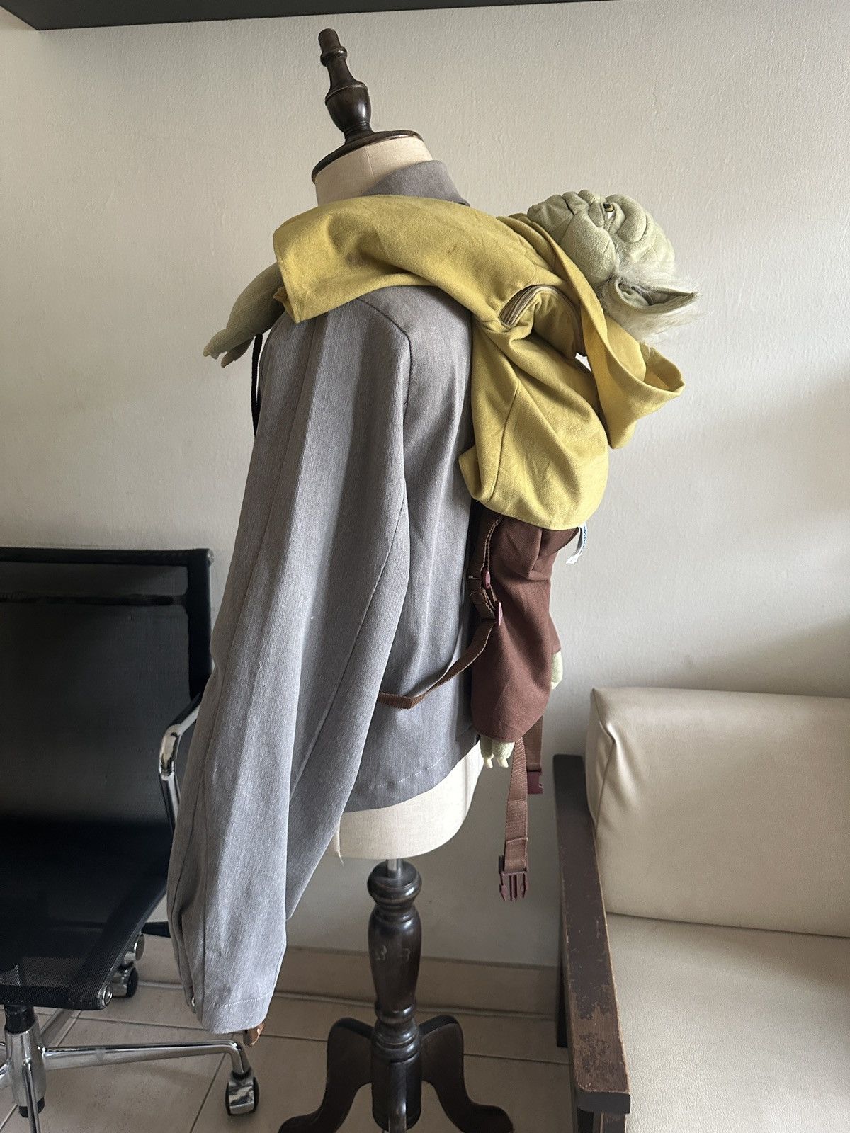 Star Wars 1990s Star Wars Yoda Plush & Playful Backpack Size ONE SIZE - 10 Thumbnail