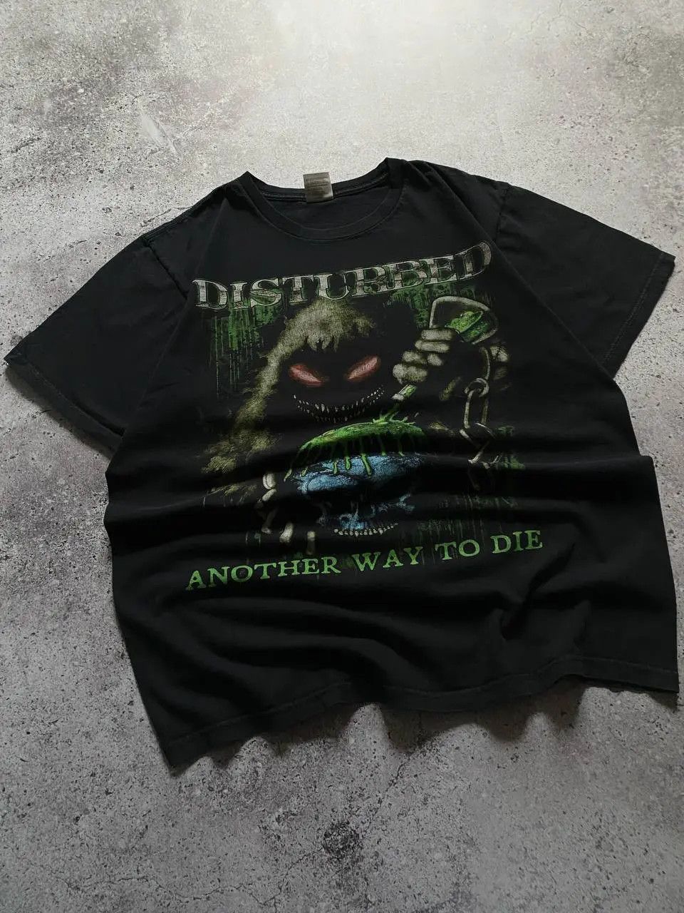 Band Tees DISTURBED “ANOTHER WAY TO DIE” HEAVY METAL BAND T SHIRT Size US L / EU 52-54 / 3 - 2 Thumbnail
