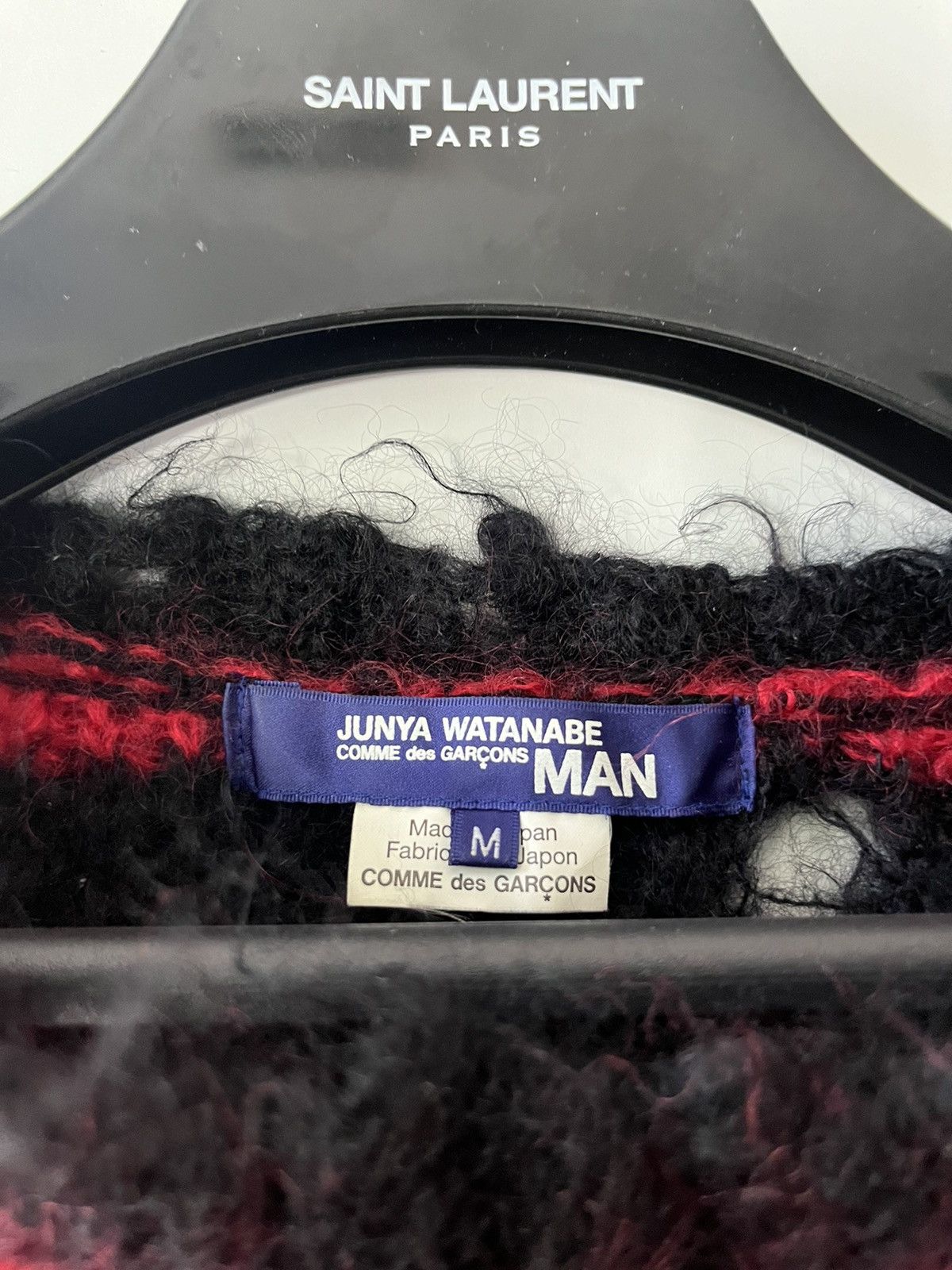Junya Watanabe Grunge Knit Mohair Sweater Size US M / EU 48-50 / 2 - 3 Thumbnail