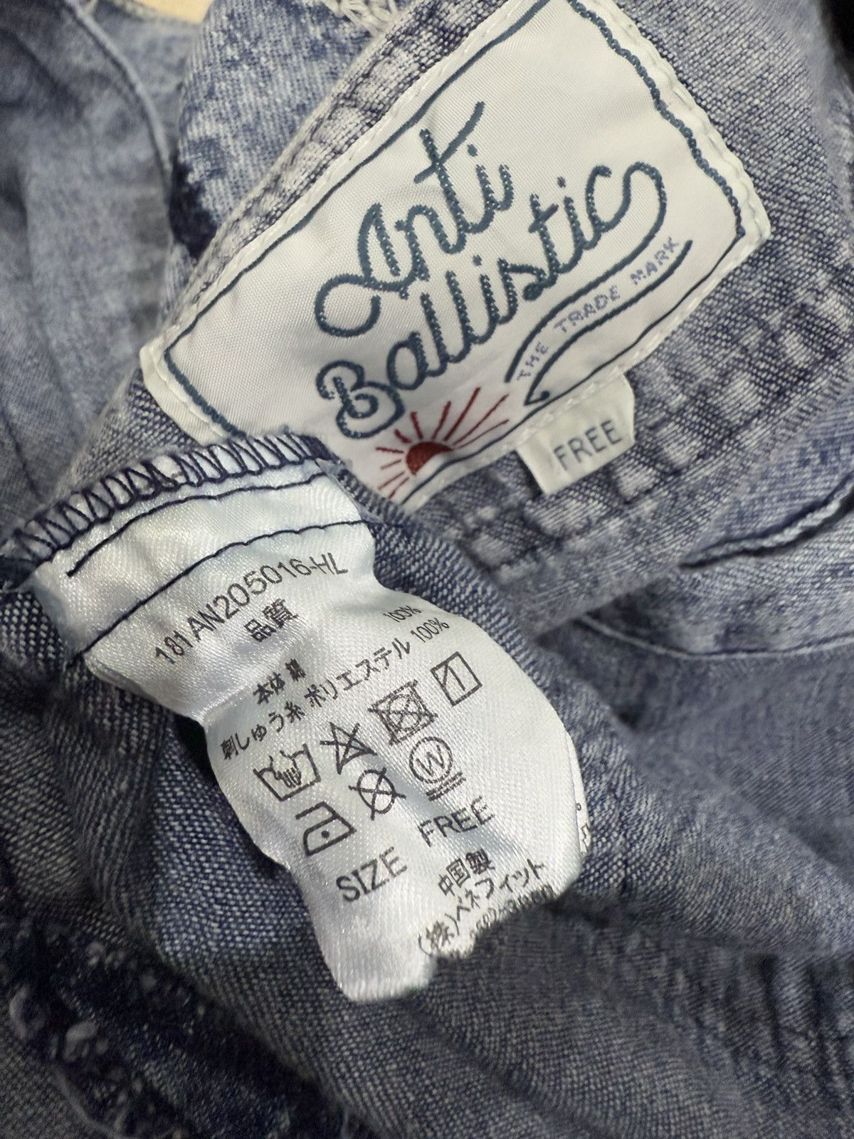 Native ANTI BALLISTIC NATIVE NAVAJO DENIM LONG JACKET Size ONE SIZE - 9 Thumbnail