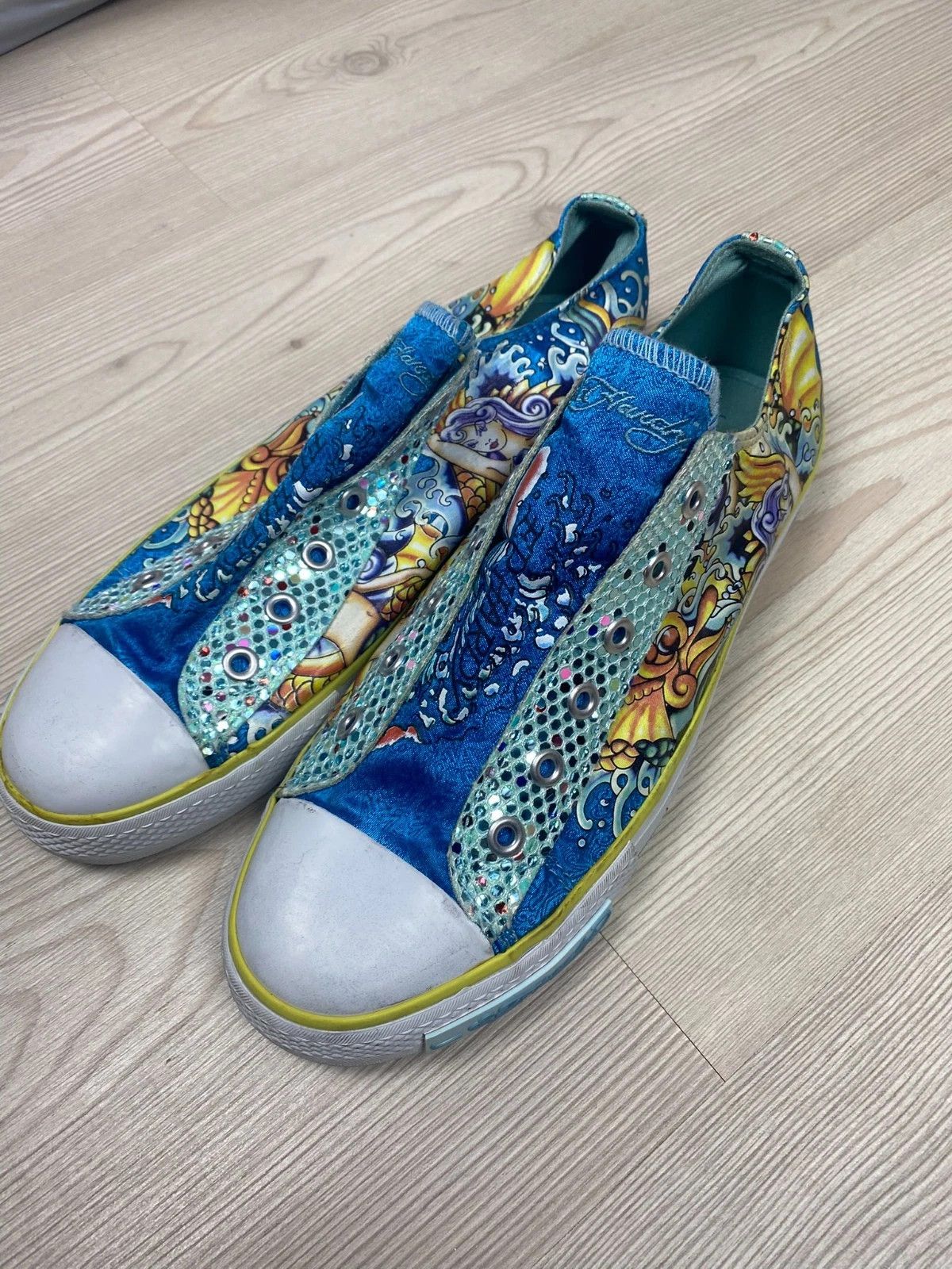 Ed Hardy Ed Hardy Shoes- UK 5.5 US 7 EUR 39 Minimal Wear Glitter Size US 7 / IT 37 - 1 Thumbnail