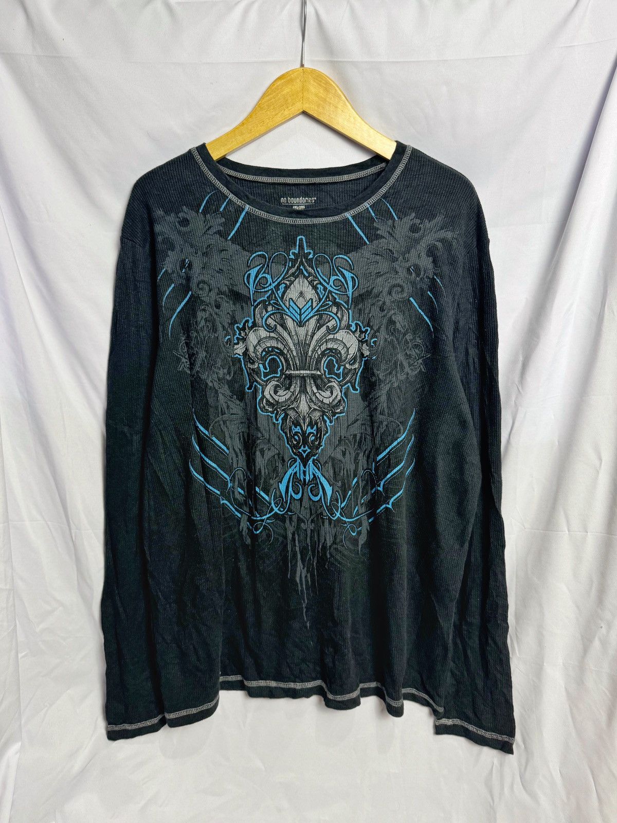 Tornado Mart Boundaries japanese poem long sleeve archive style Size US L / EU 52-54 / 3 - 1 Thumbnail