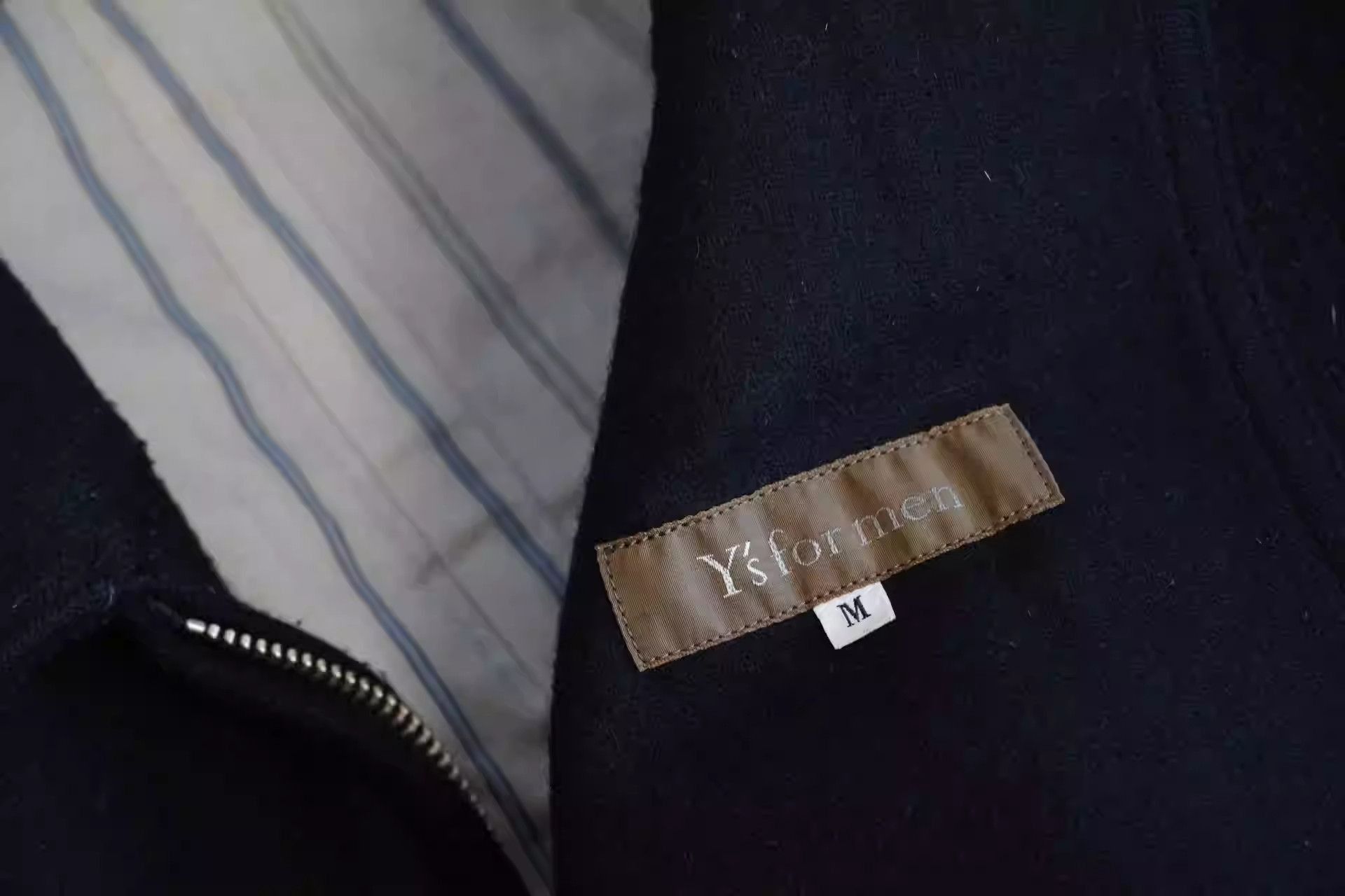Yohji Yamamoto Yohji Yamamoto Sheep Zipper Heavy Coat Y's For Men-2505 Size US M / EU 48-50 / 2 - 3 Thumbnail