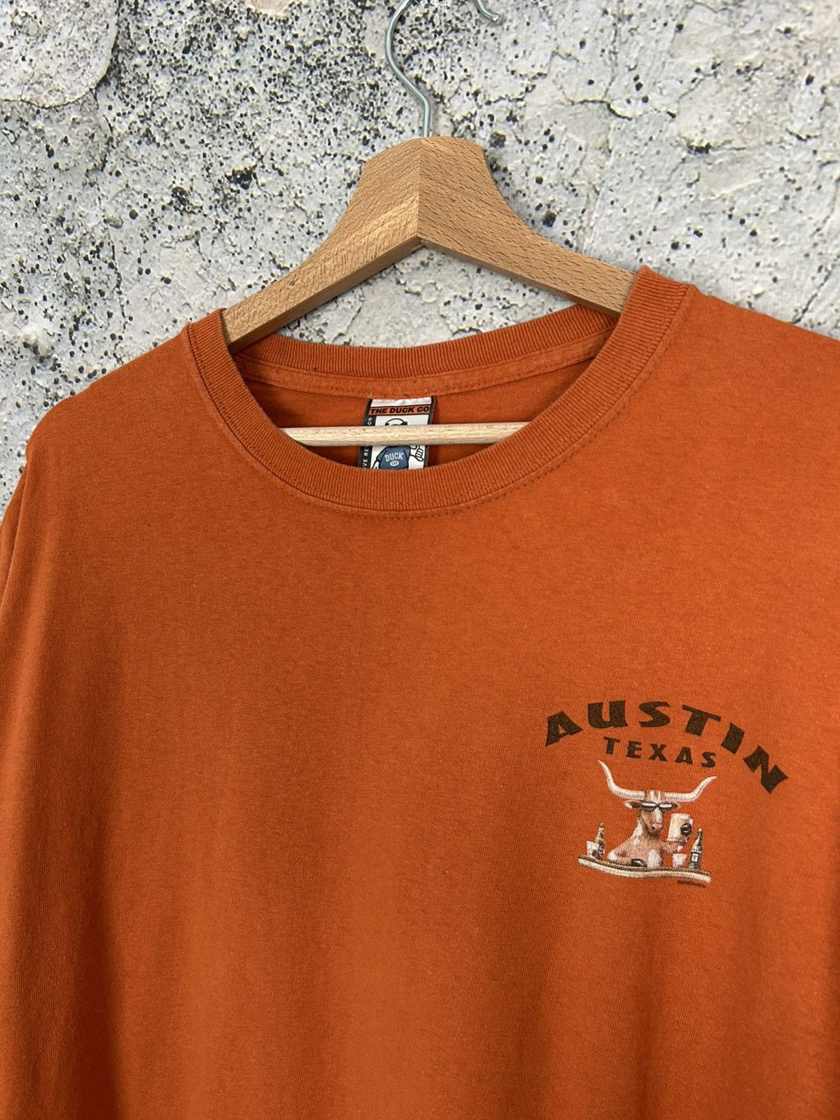 Vintage Vintage Austin Texas The Oasis Graphic Tee USA 90s Baggy Rap Size US XL / EU 56 / 4 - 4 Thumbnail