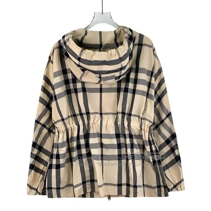 Burberry Brown Women's Jacket in Size XS.