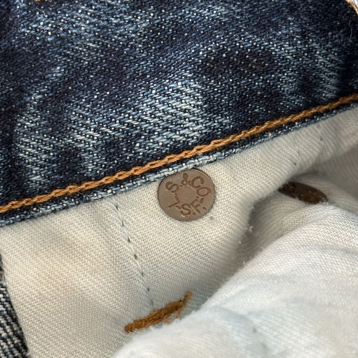 Levi's Vintage Levi’s Big E Selvedge Denim Size US 32 / EU 48 - 10 Thumbnail