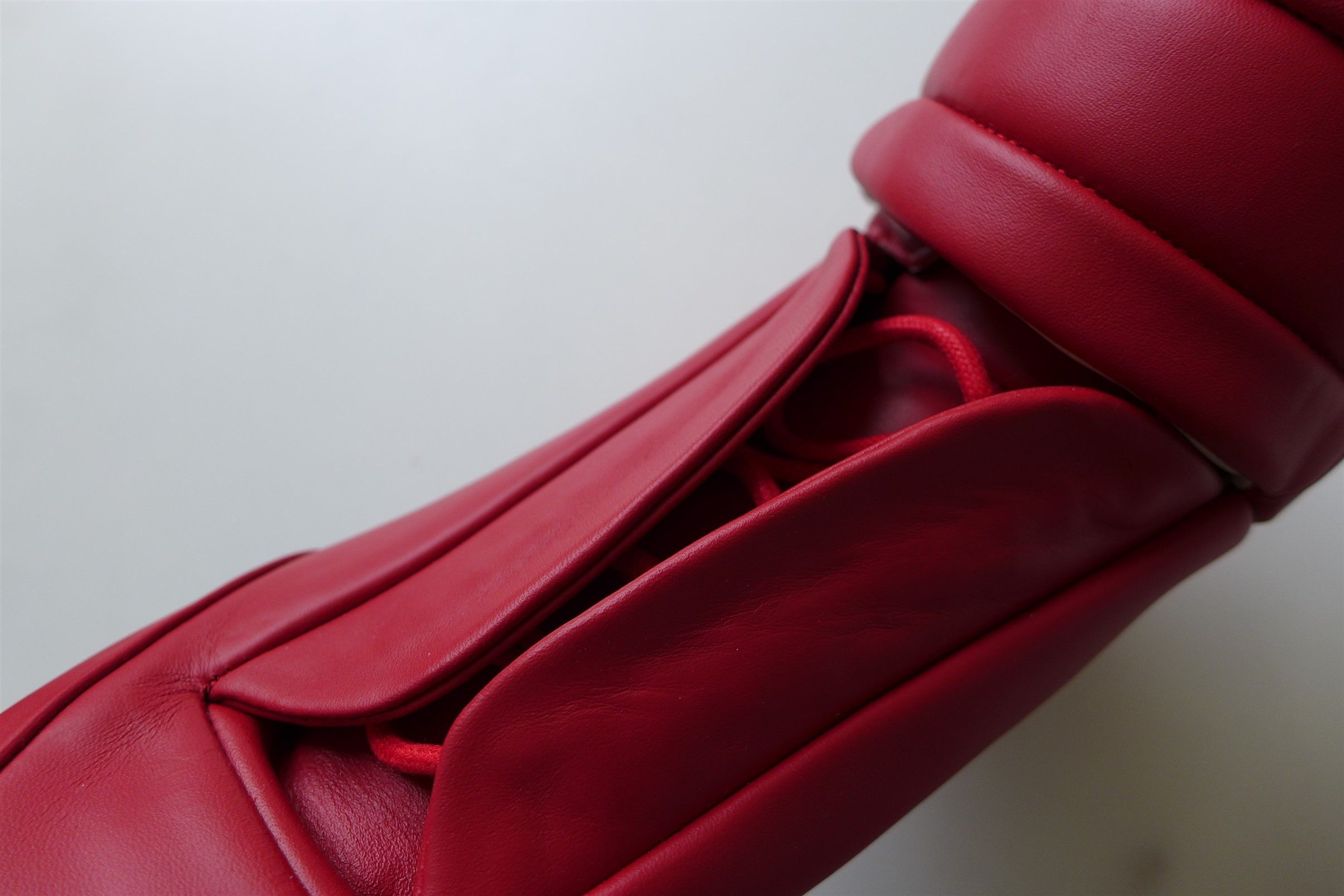Maison Margiela Margiela Future High Sneakers - Red Leather Size US 8 / EU 41 - 10 Thumbnail