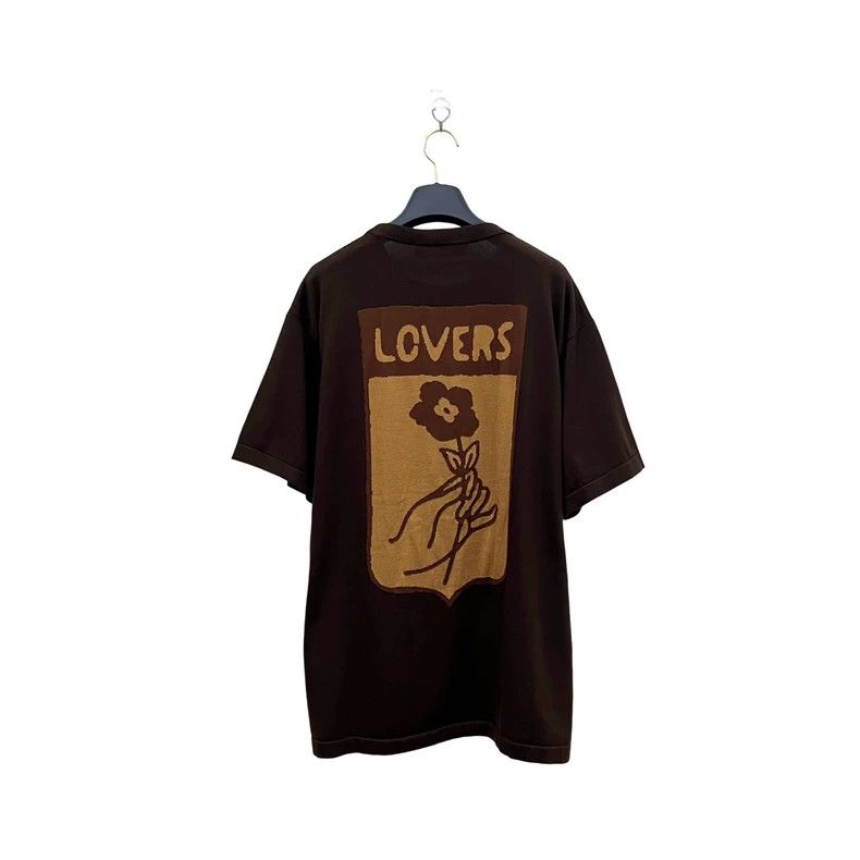 Louis Vuitton Louis Vuitton Hard case small flower knit short sleeve Size US XL / EU 56 / 4 - 3 Thumbnail