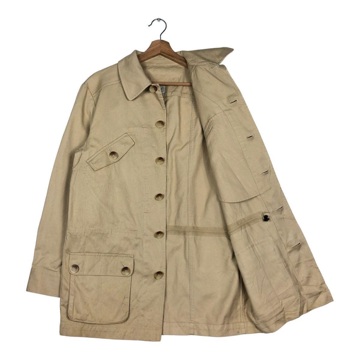 Japanese Brand 🔥VINTAGE CHORE WORK JACKET DUCK CANVAS L.L.BEAN Size US S / EU 44-46 / 1 - 11 Thumbnail