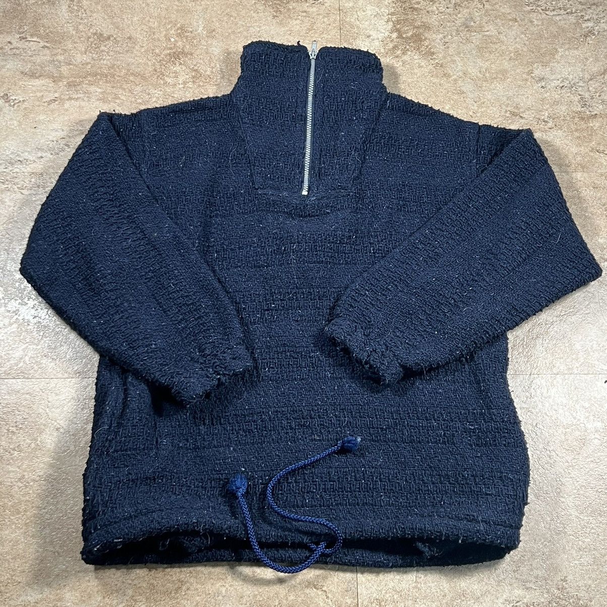 Earth Ragz × Vintage Vintage Y2k 90s Earth Ragz Zip Pullover Adjustable Sweater Size US L / EU 52-54 / 3 - 1 Thumbnail