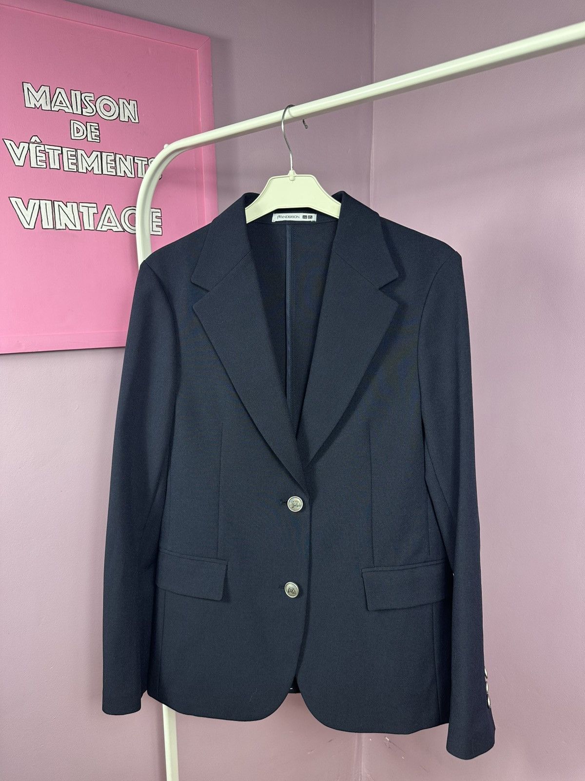 JW Anderson × Uniqlo Uniqlo JW Anderson AirSense Blazer Jacket Stretch Light Size XS / US 0-2 / IT 36-38 - 1 Thumbnail