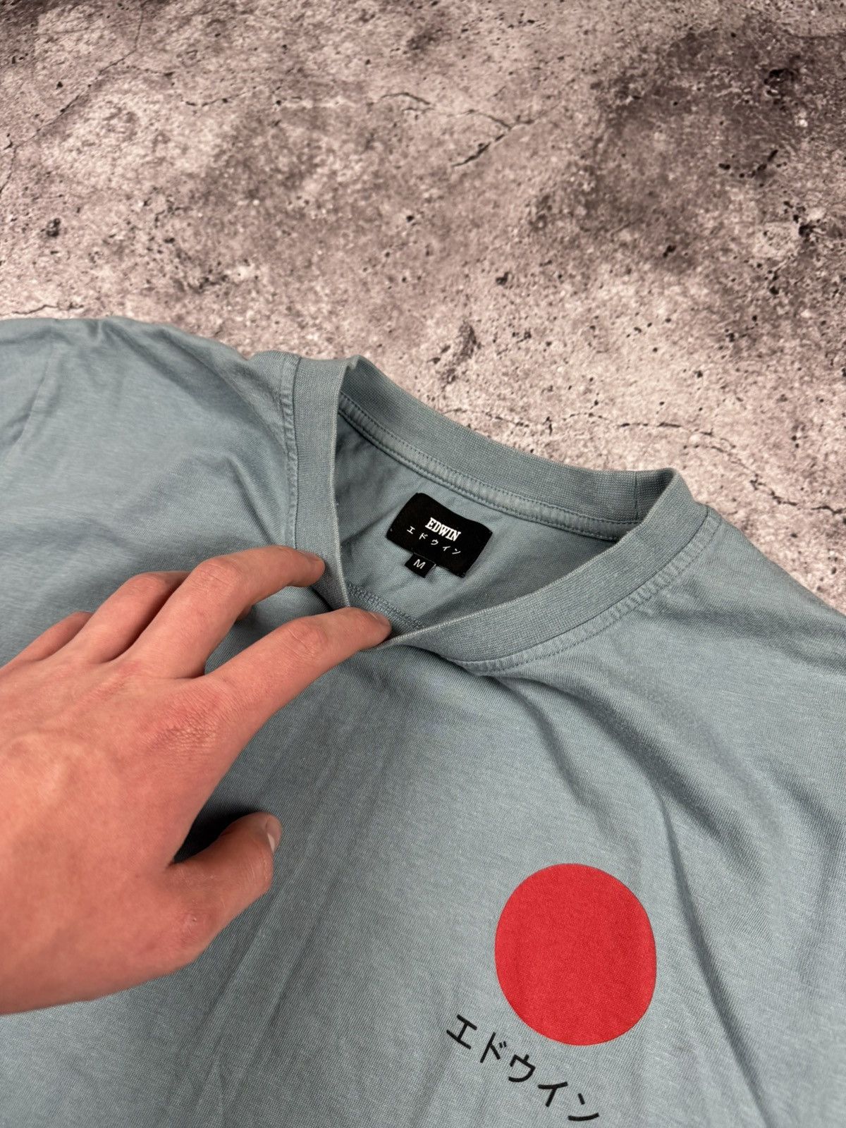 Edwin VINTAGE EDWIN JAPANEESE RARE BIG LOGO ARCHIVE T SHIRT Size US M / EU 48-50 / 2 - 3 Thumbnail