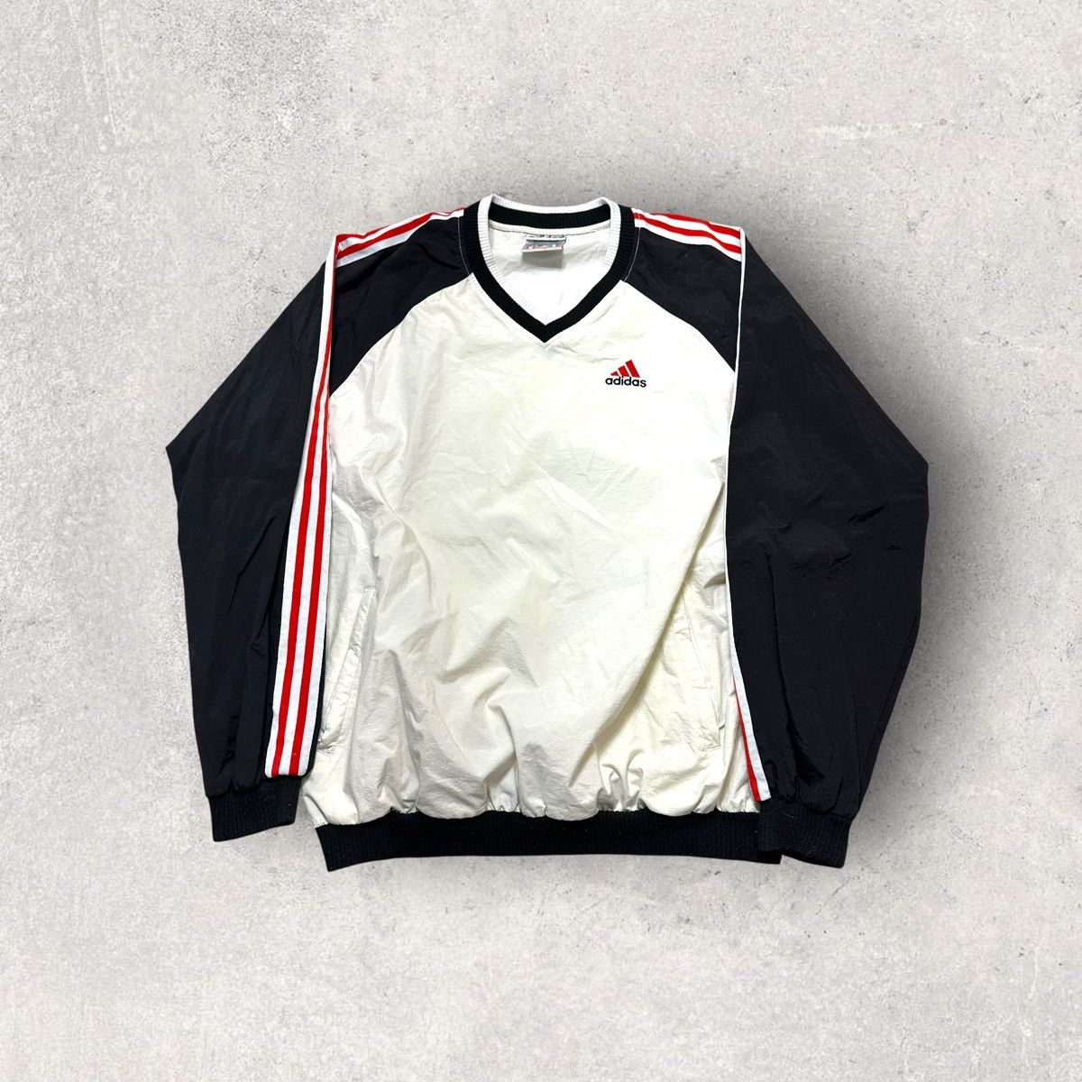 Vintage Vintage Adidas windbreaker Size US XL / EU 56 / 4 - 1 Thumbnail