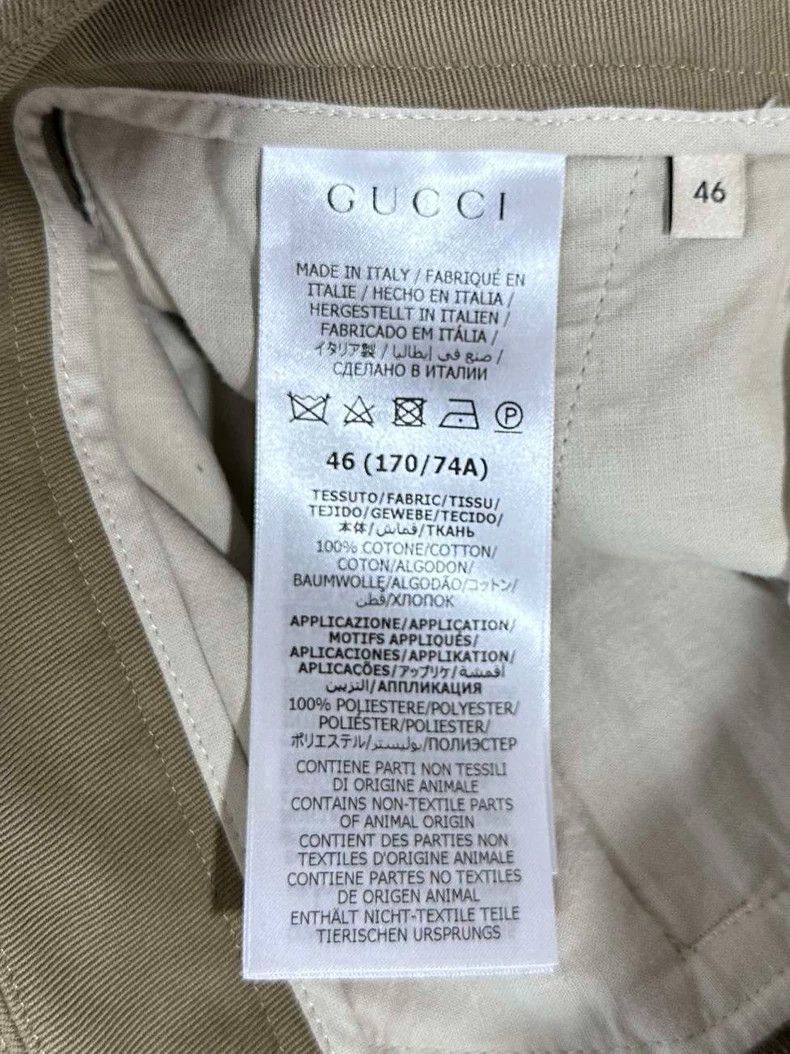 Gucci Gucci Embroidered small logo trousers 2502-Nextarrow Size US 30 / EU 46 - 6 Thumbnail