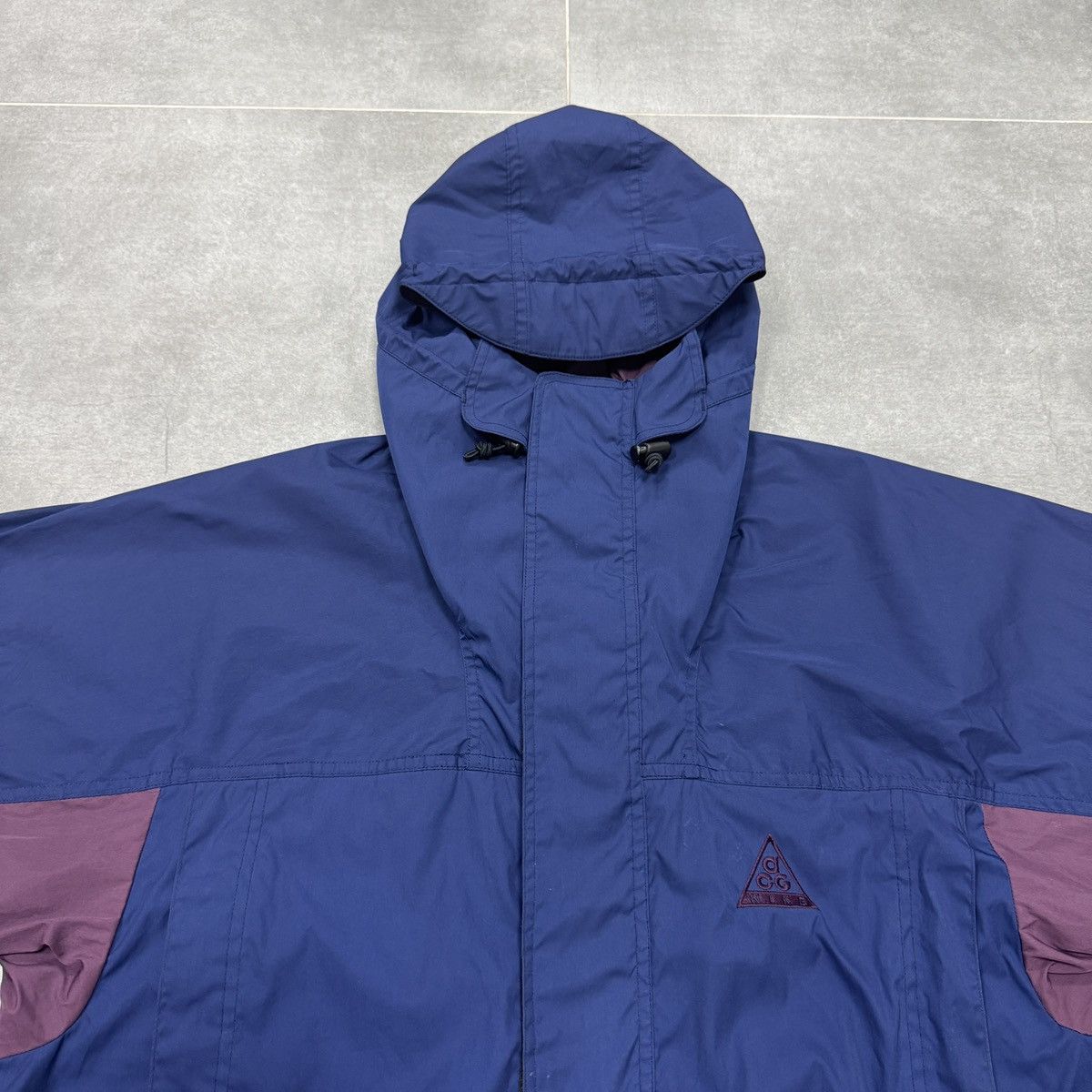 Nike ACG Vintage Nike ACG Spell Out Swoosh F.I.T. Windbreaker Jacket Size US M / EU 48-50 / 2 - 13 Thumbnail
