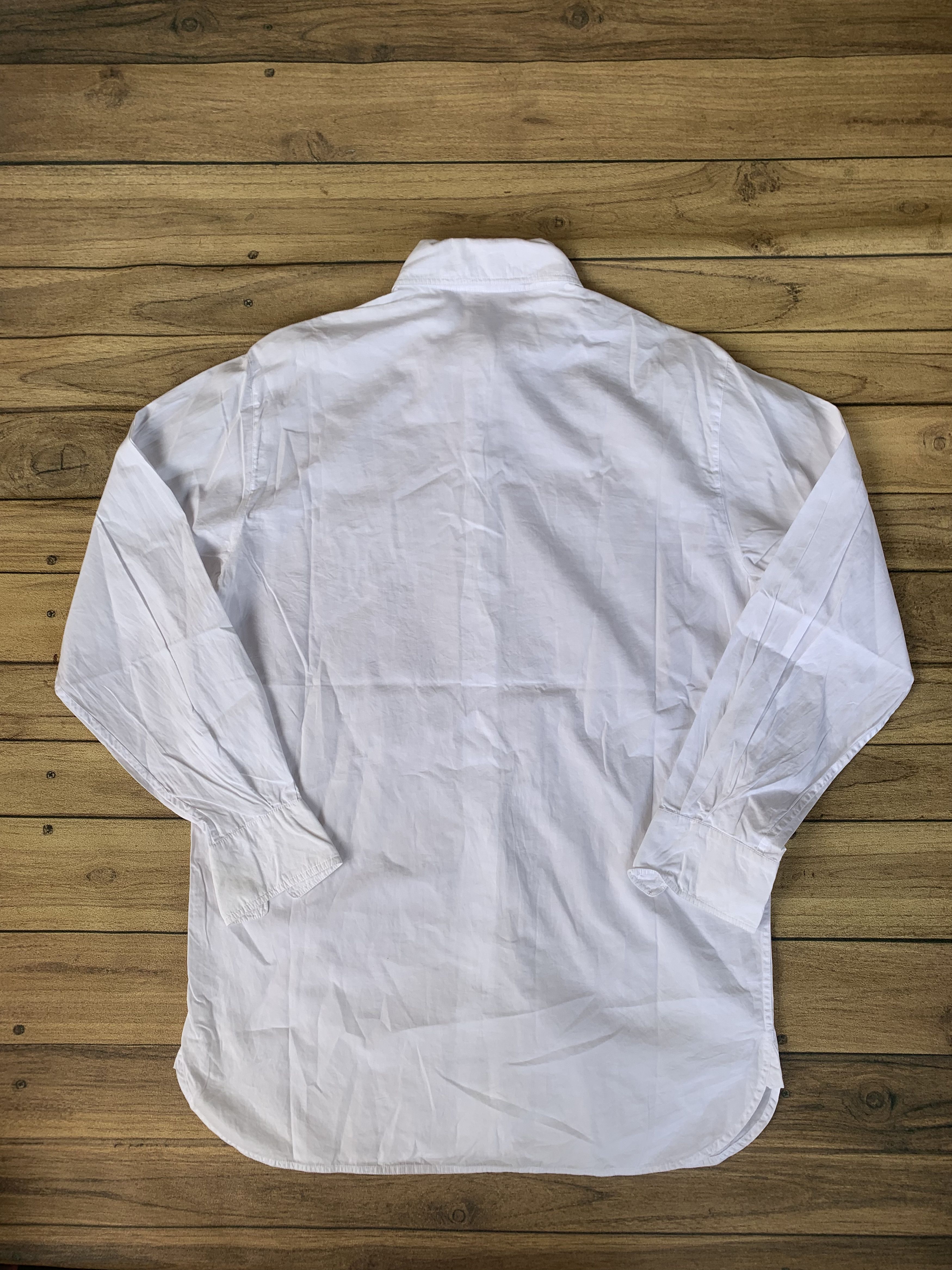 Hermes Hermes H H embroidery logo long button shirt Size XXS / US 00 / IT 34 - 9 Thumbnail