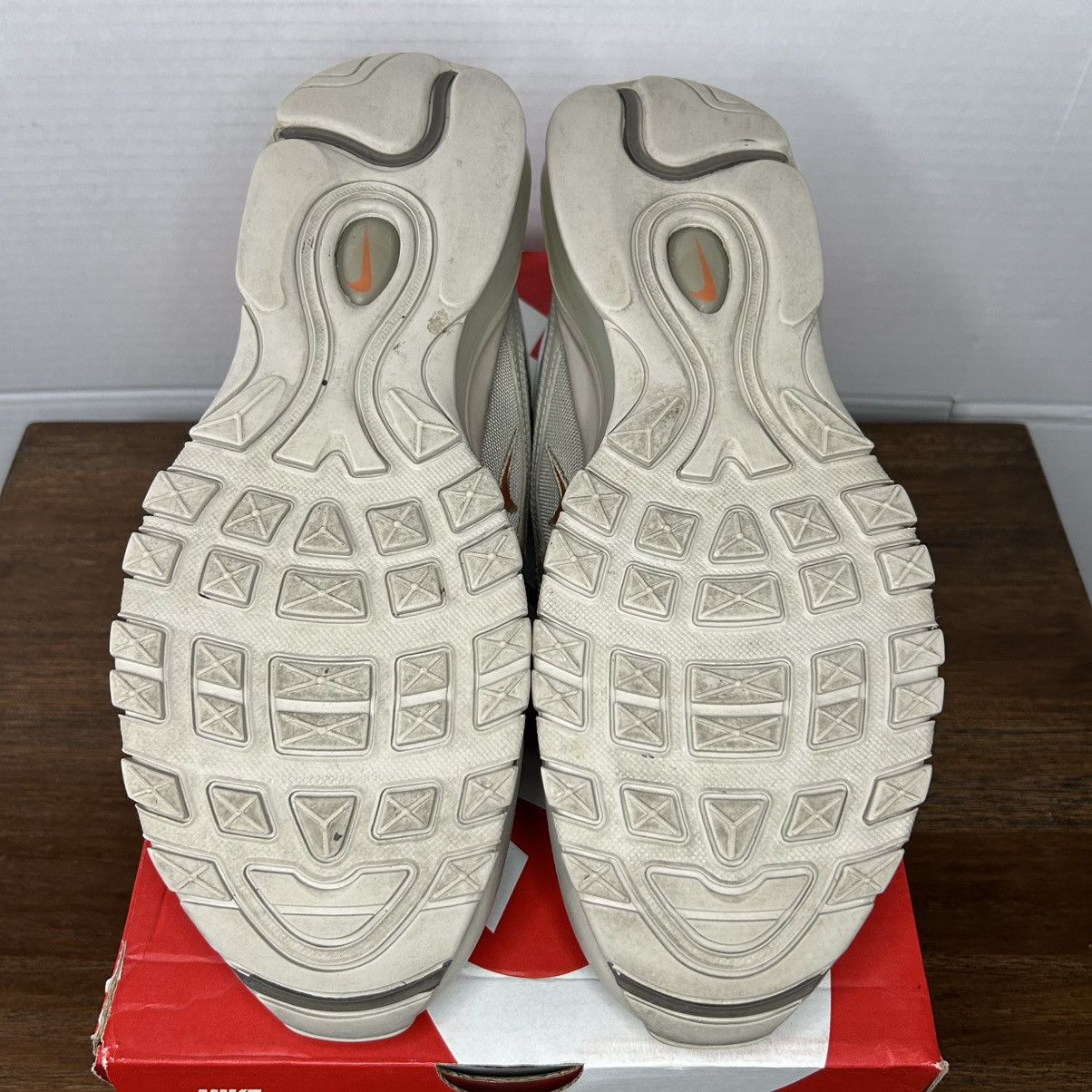 Nike Nike Air Max 97 Cream Khaki Size M12/W13.5 Size US 12 / EU 45 - 6 Thumbnail