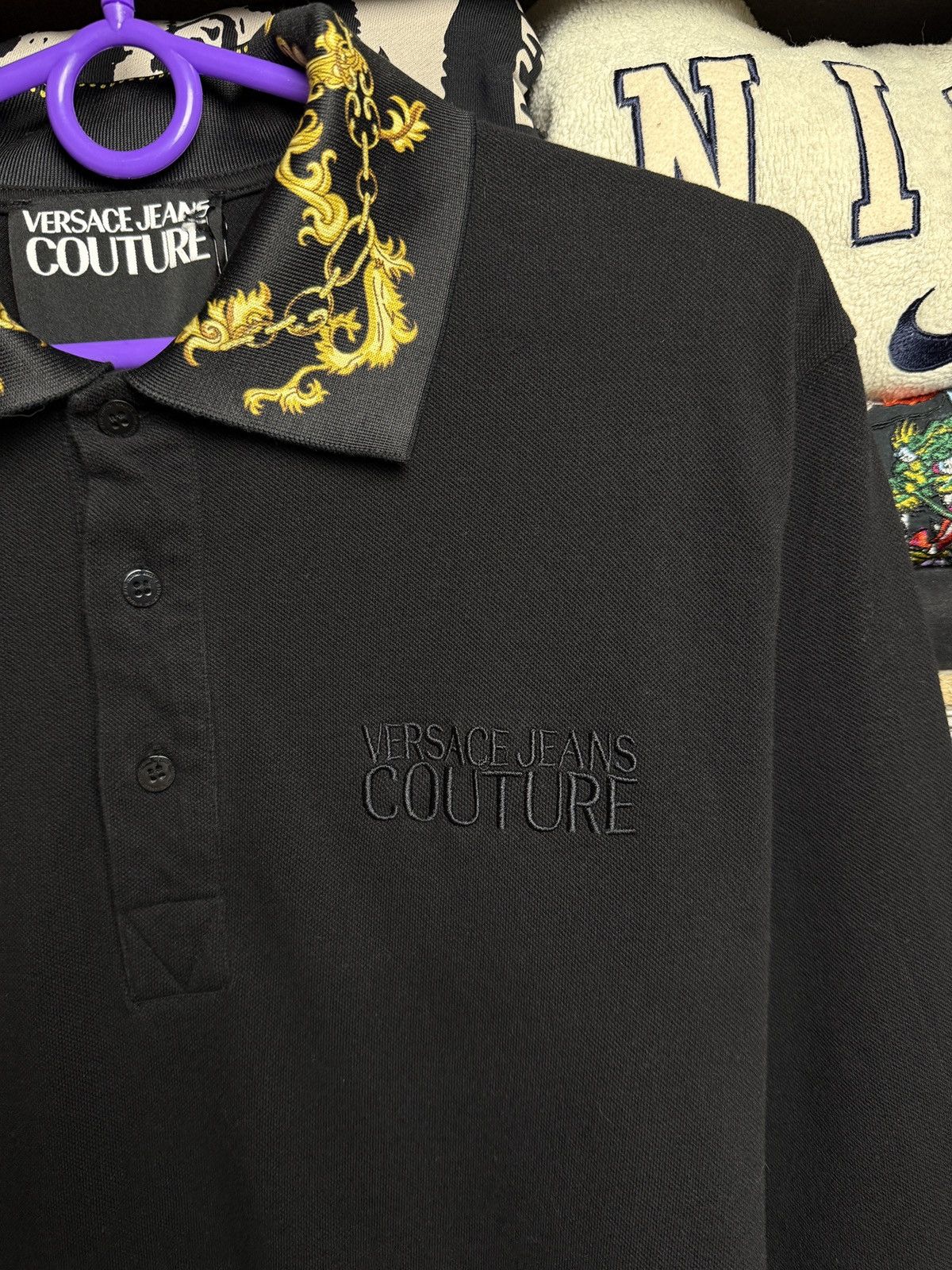 Versace × Versace Jeans Couture Versace Jeans Couture Longsleeve Polo L Size US L / EU 52-54 / 3 - 4 Thumbnail