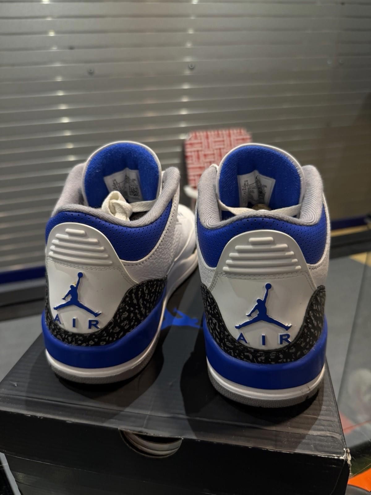 Jordan Brand Jordan 3 Retro Racer Blue Size 8.5 Pre-Owned CT8532-145 Size US 8.5 / EU 41-42 - 10 Thumbnail