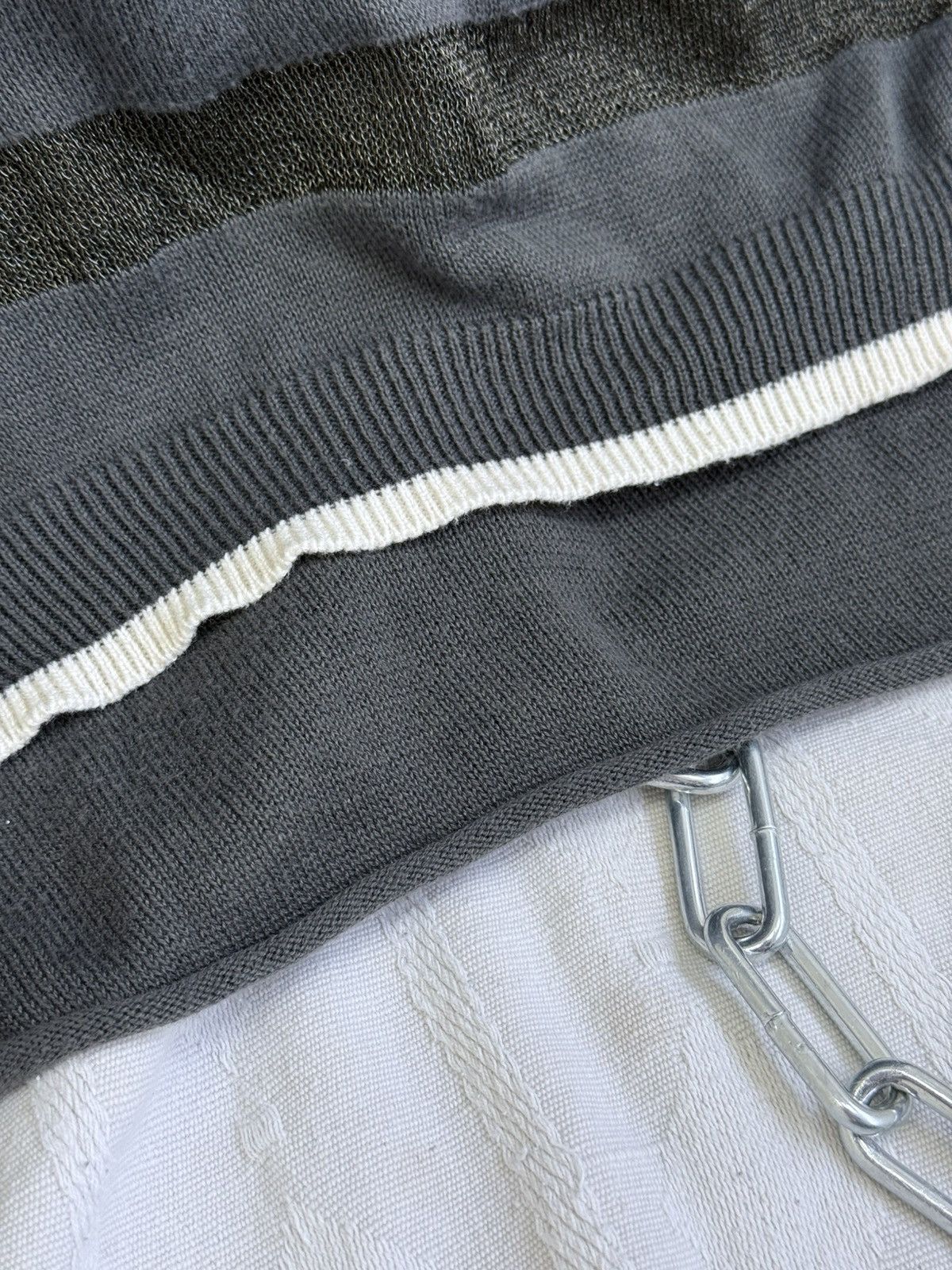 Yohji Yamamoto Y’S Yohji Yamamoto Two Layer Knit Sweater Size M / US 6-8 / IT 42-44 - 4 Thumbnail