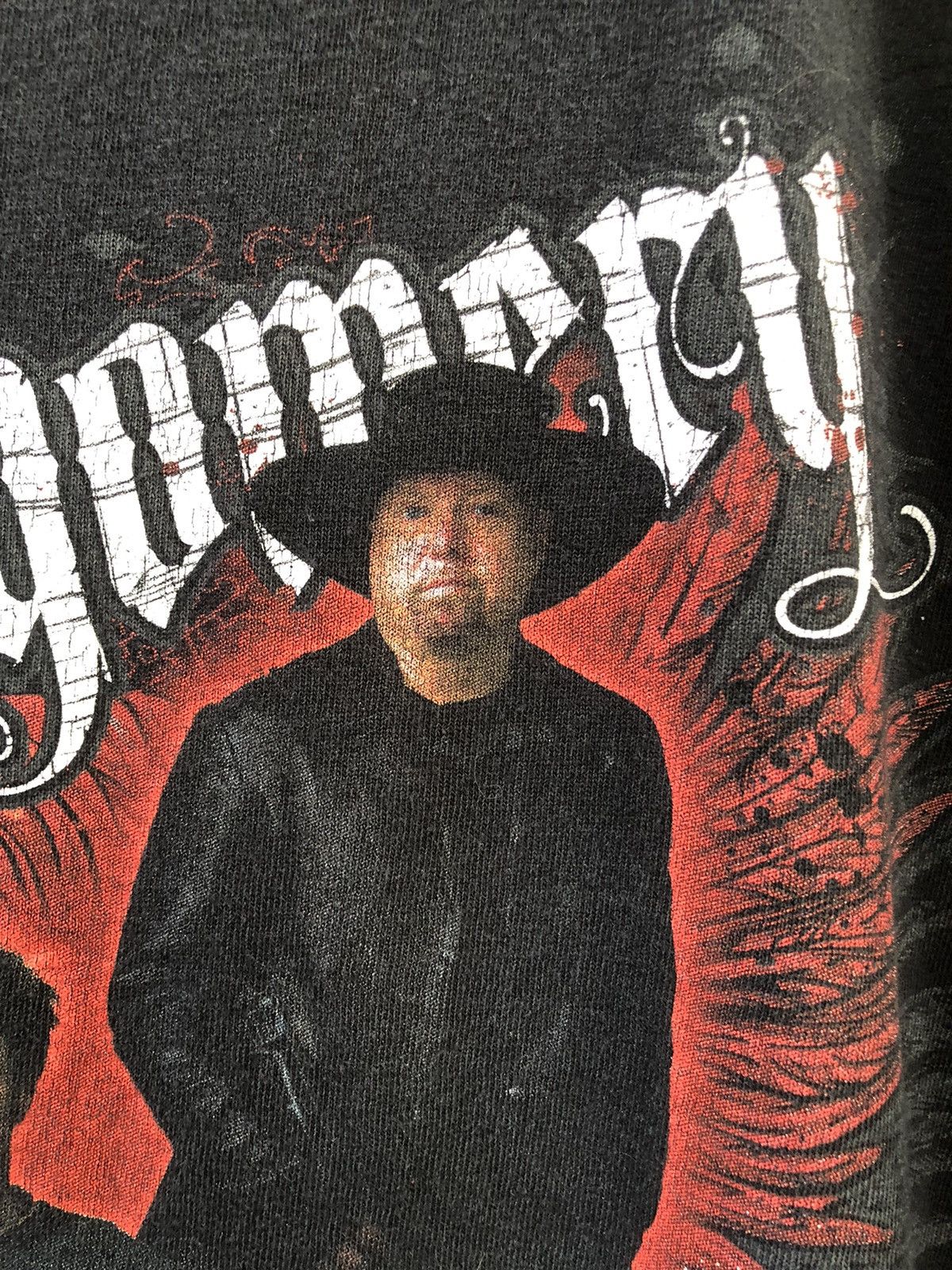 Band Tees × Vintage Vintage Y2K American Country Montgomery Gentry Tour Tee Size US XL / EU 56 / 4 - 8 Thumbnail