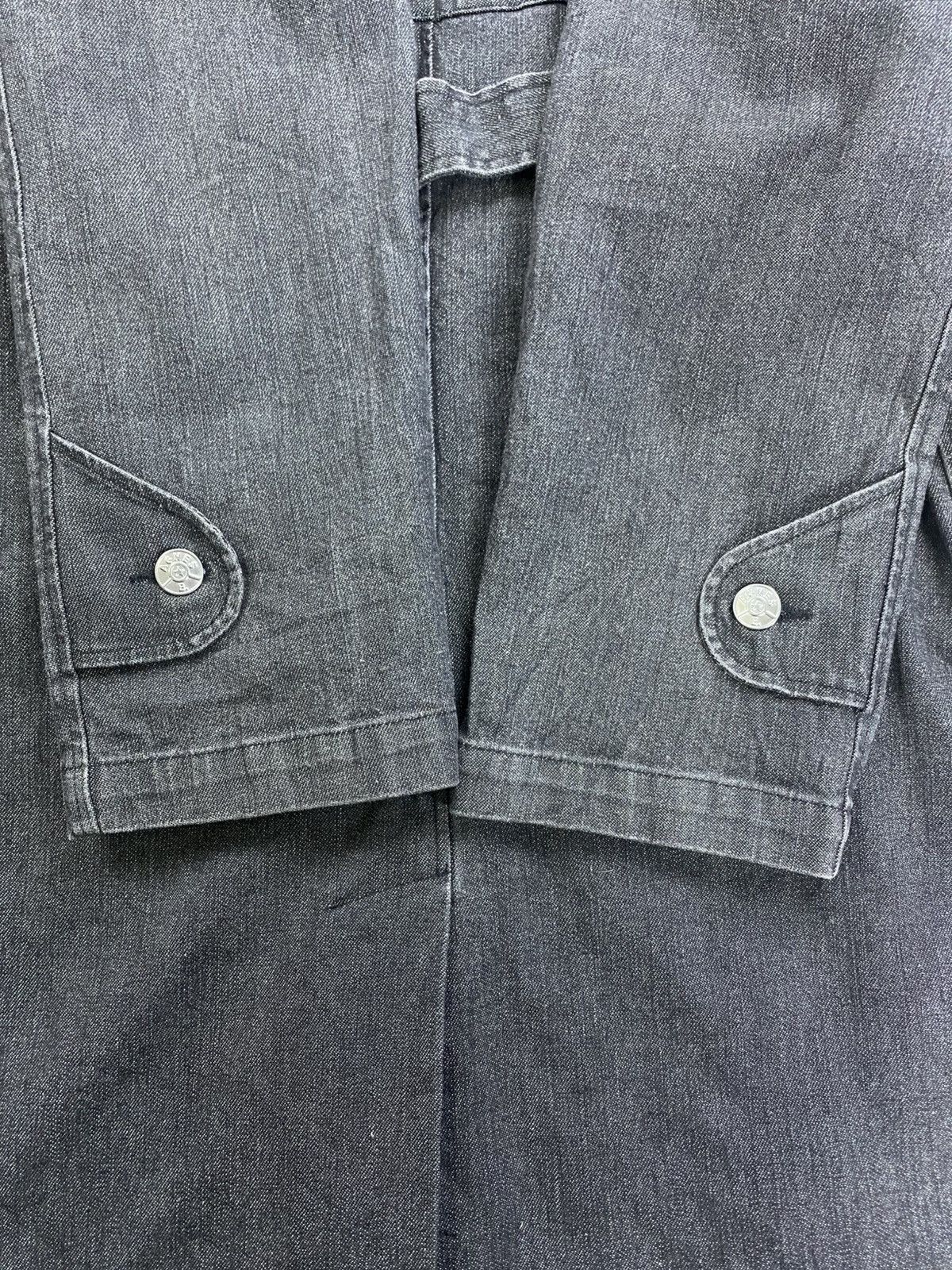 Vintage × agnes b. Vintage Agnes B Casual Woman Long Trench Coat Denim Jacket Size M / US 6-8 / IT 42-44 - 11 Thumbnail