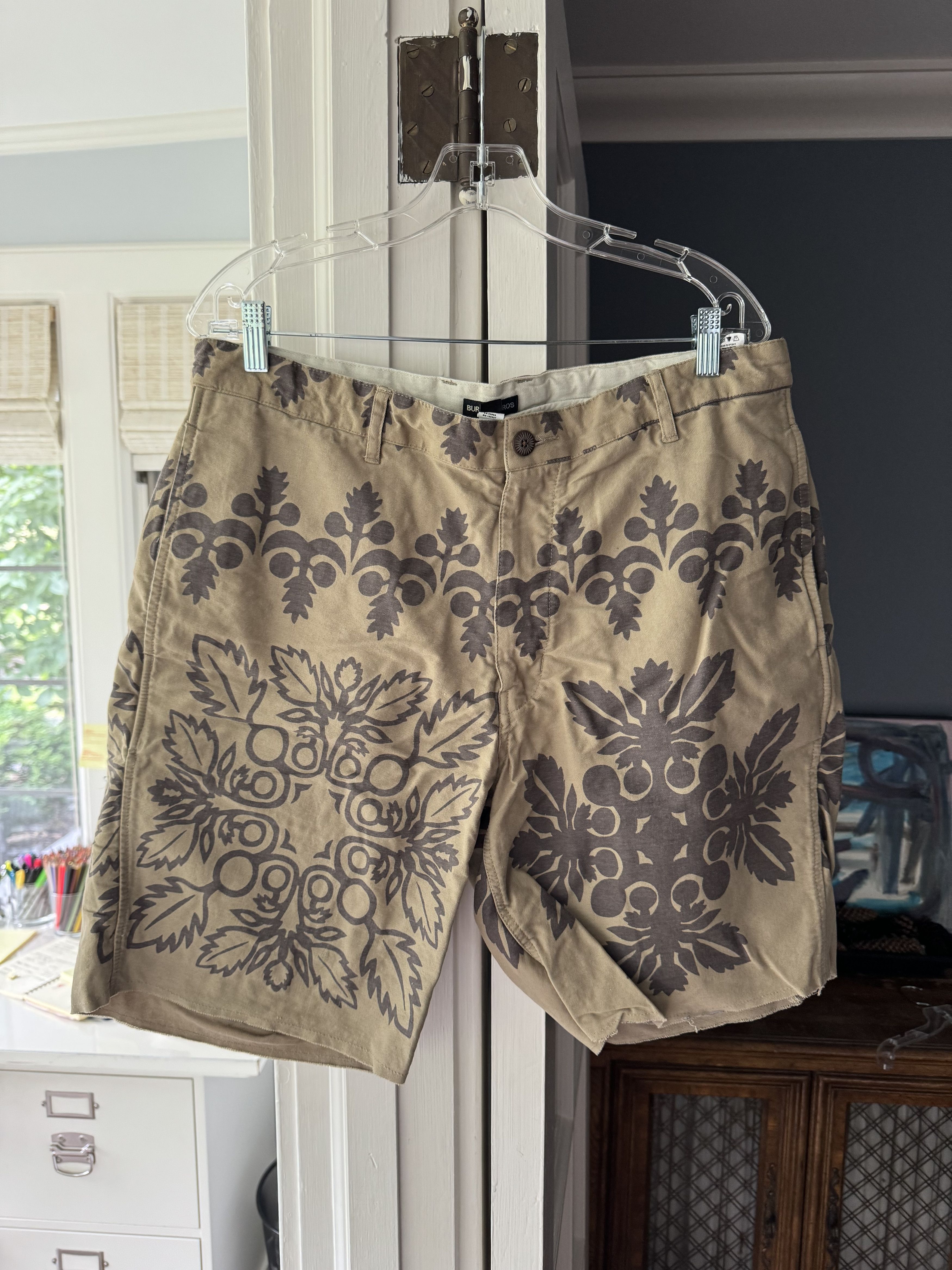 Burkman Bros Print Shorts Size US 36 / EU 52 - 1 Thumbnail