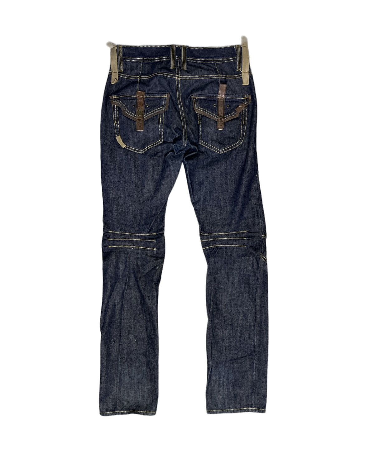 14th Addiction PPFM NICE DESIGN DENIM JEAN Size US 32 / EU 48 - 2 Thumbnail