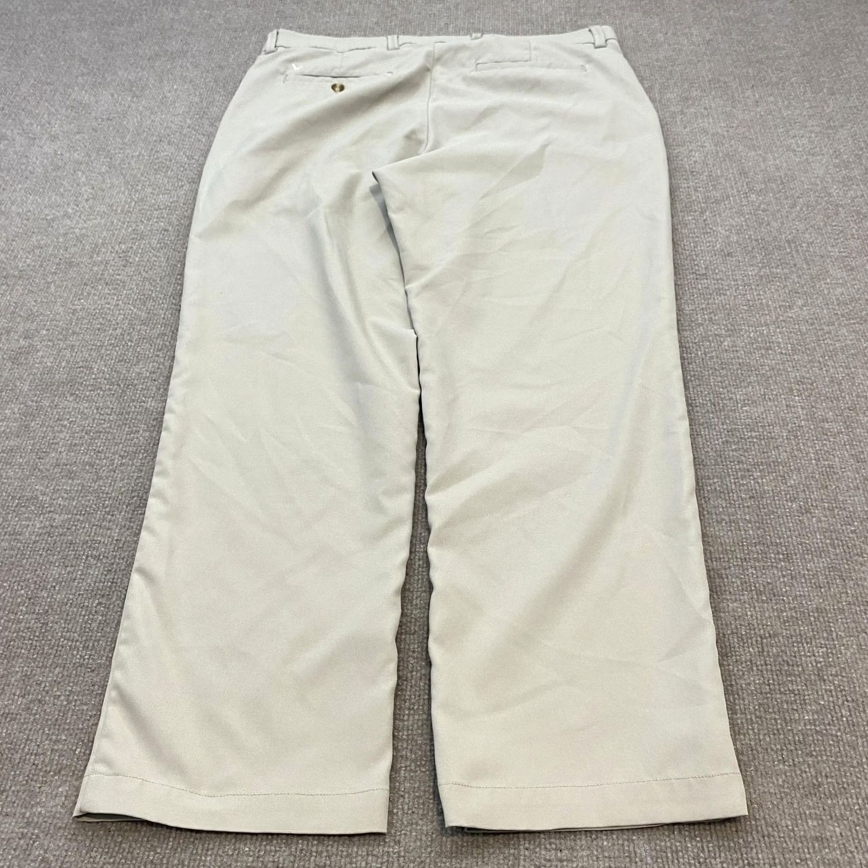 Callaway Callaway Mens Pants Beige Polyester Trim Casual Travel Golf 36 Inch Size US 36 / EU 52 - 5 Thumbnail