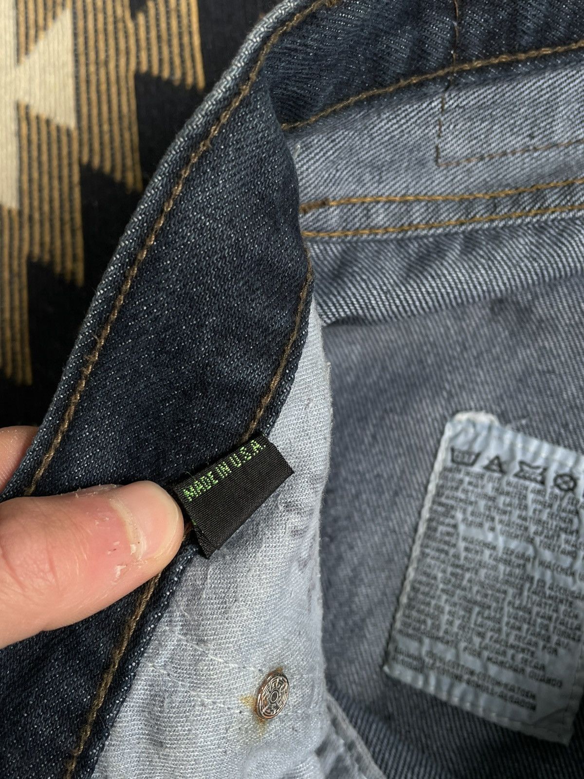 Levi's × Vintage Vintage Levi’s 501 made in USA Denim Jeans Size US 34 / EU 50 - 12 Thumbnail