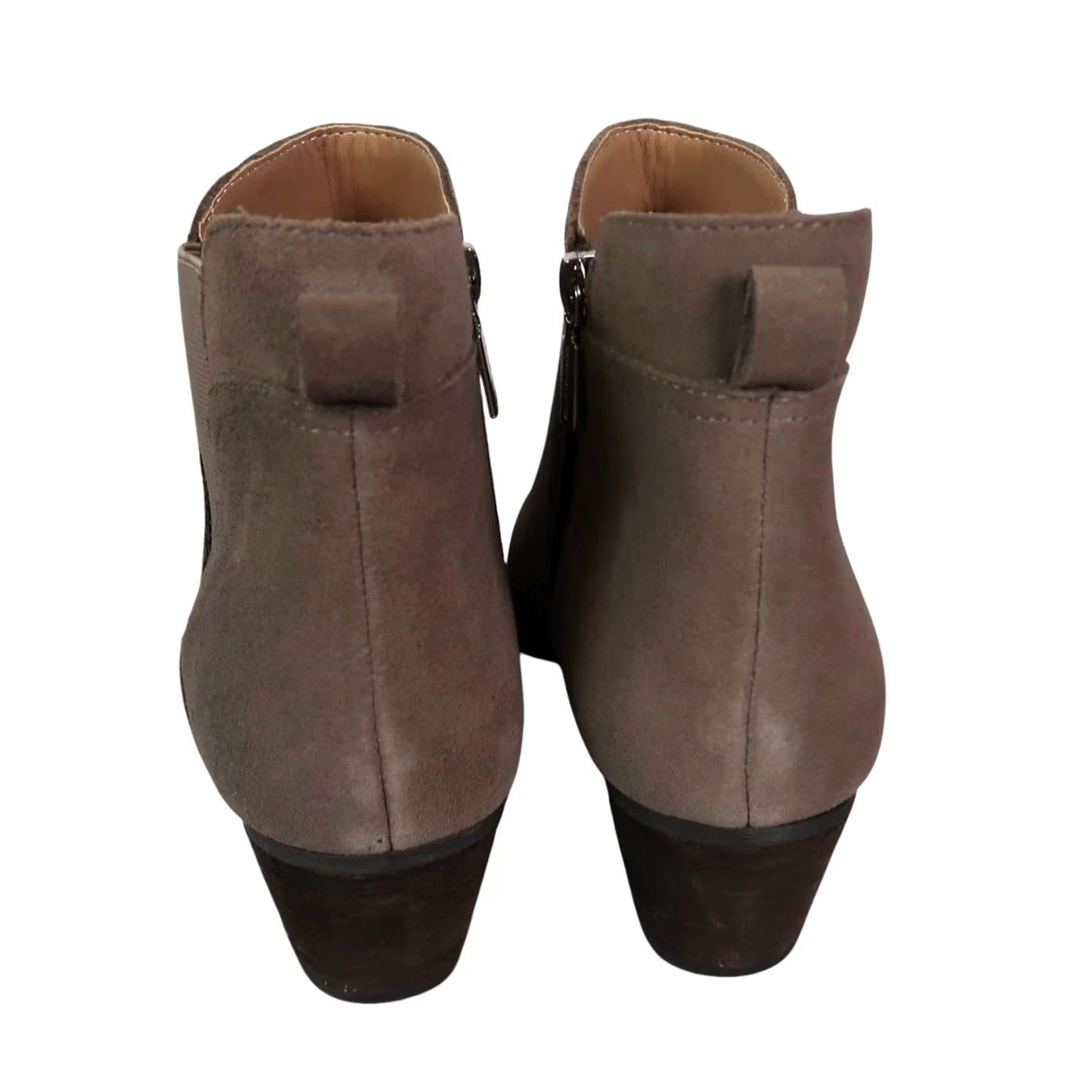 Blondo VINTAGE Blondo Victory Taupe Grey Suede Leather Waterproof Ankle Boots 9 Size US 9 / IT 39 - 5 Thumbnail