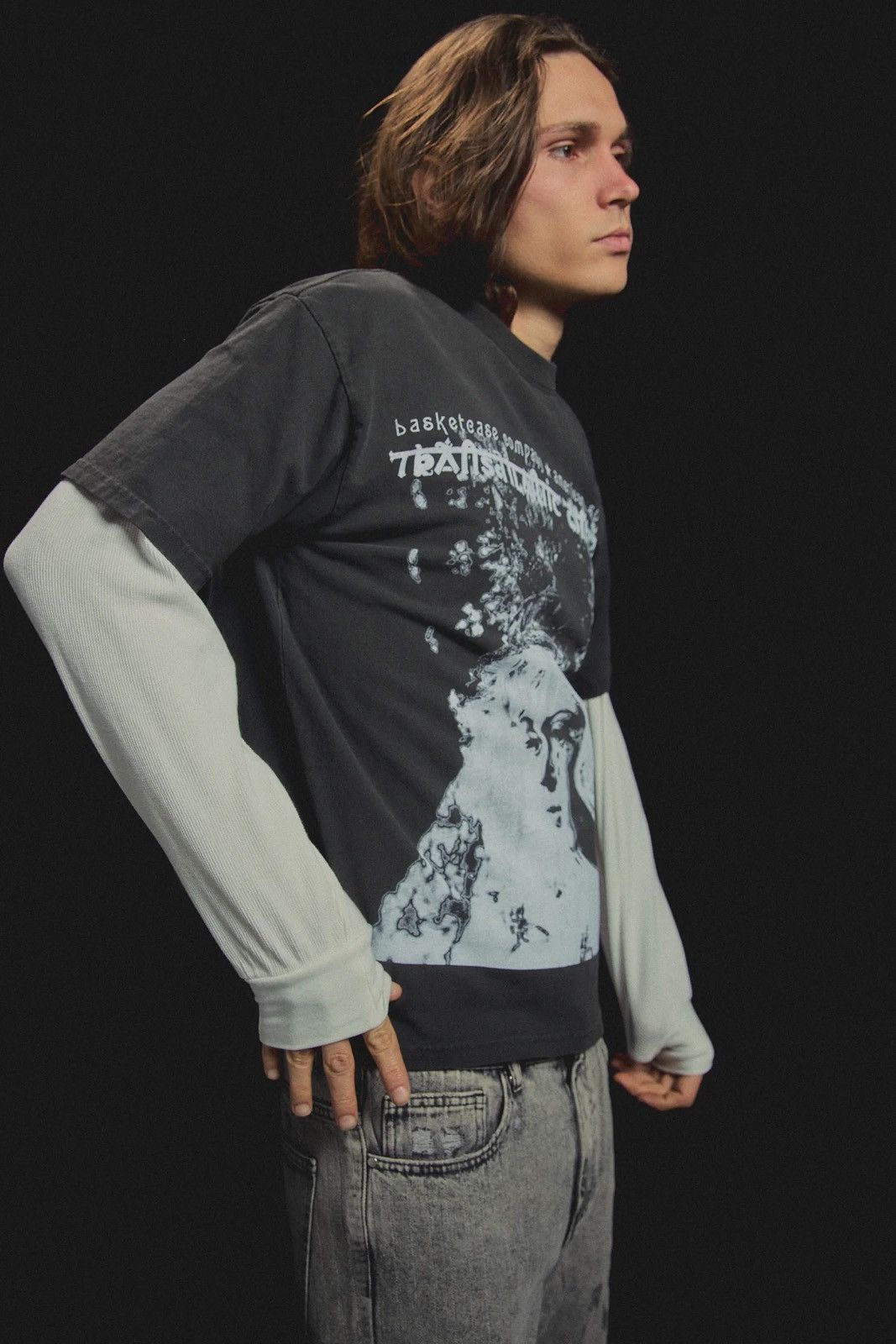 basketcase gallery Basketcase Gallery Ave Maria Heavyweight Tee Shirt Black Size US L / EU 52-54 / 3 - 4 Thumbnail
