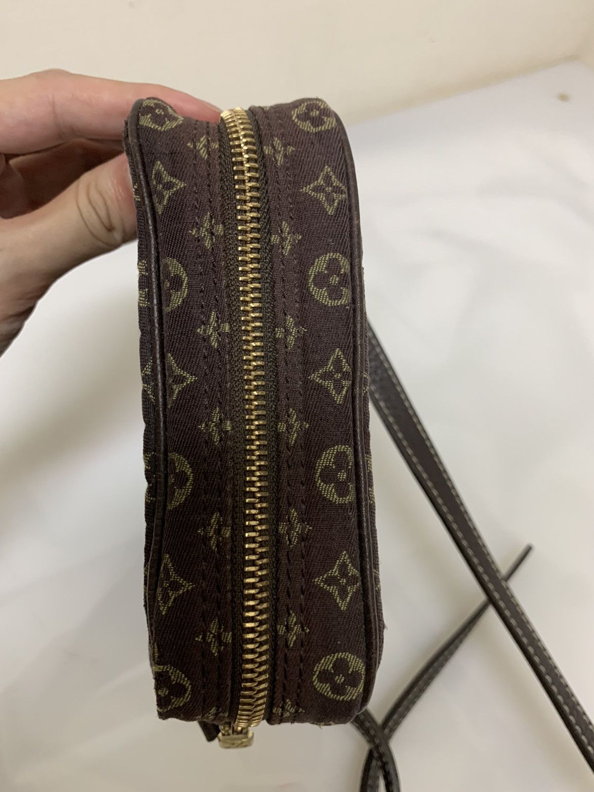 Louis Vuitton Louis Vuitton Monogram Mini Lin Danube Shoulder Bag Size ONE SIZE - 14 Thumbnail