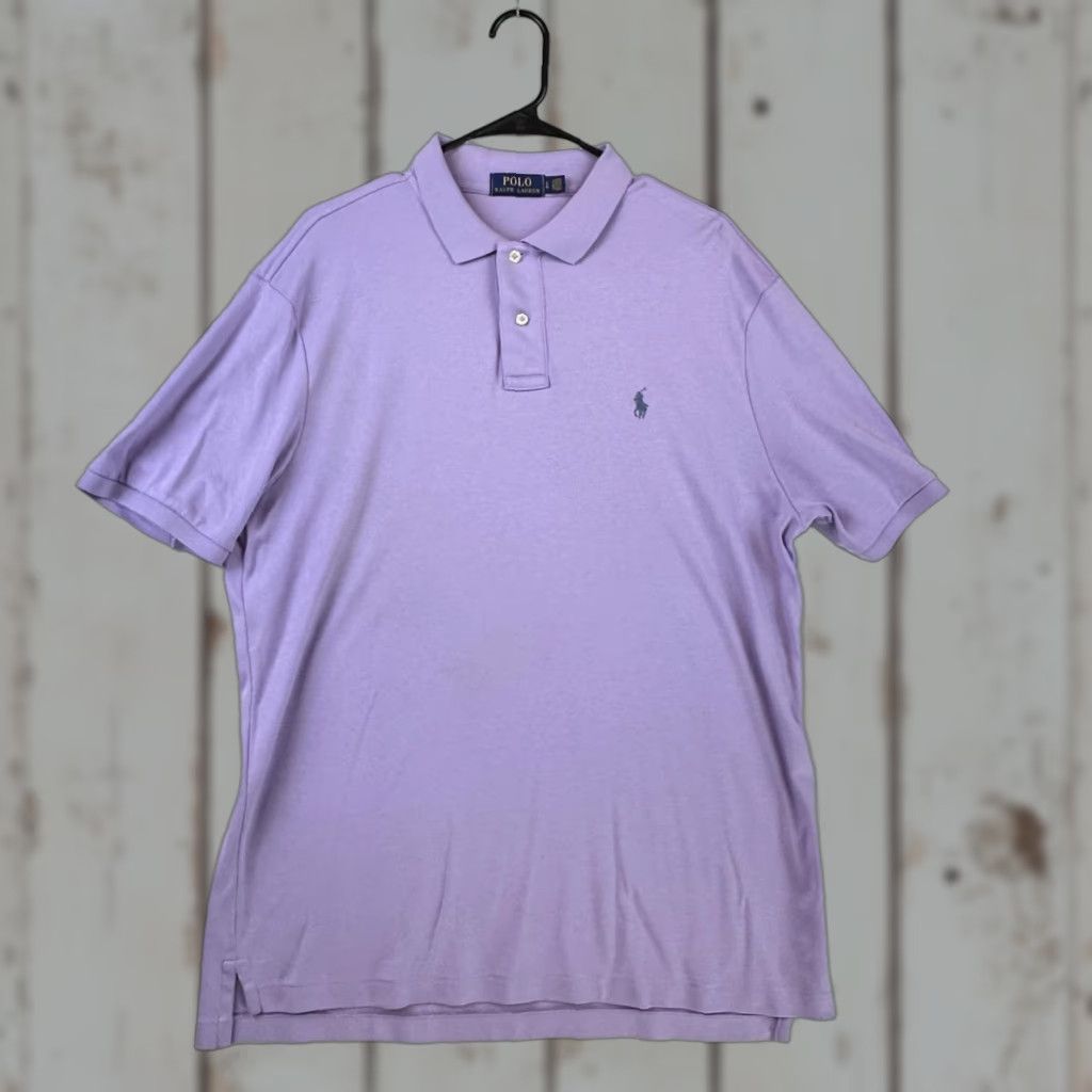 Polo Ralph Lauren Polo Ralph Lauren Polo Shirt Mens Large Classic Fit Short Sleeve Pony Embroidere Size US L / EU 52-54 / 3 - 1 Thumbnail