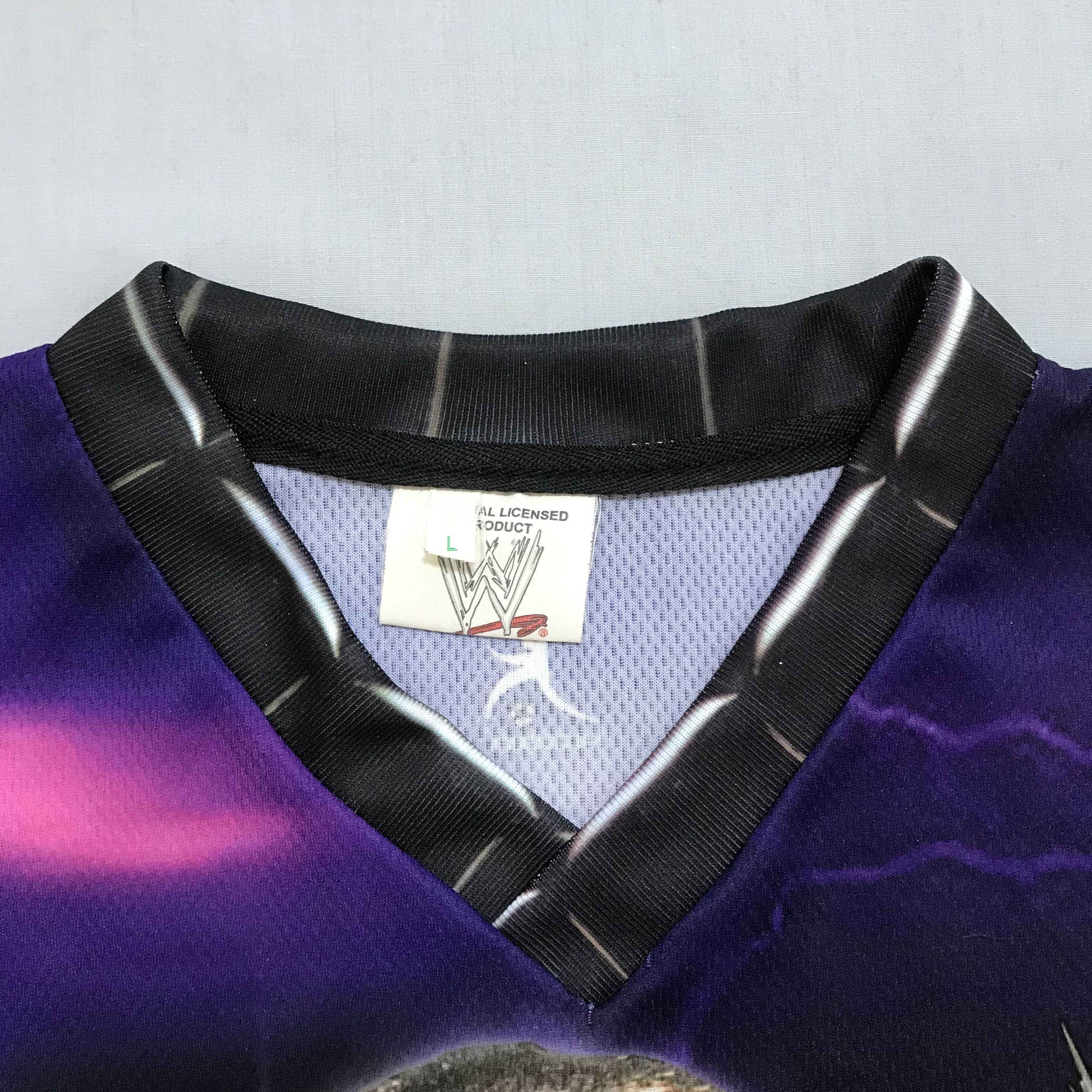 WWE JOHN CENA 2007 WWE Vintage Jersey Resling Rare T-Shirt Tee Size US L / EU 52-54 / 3 - 4 Thumbnail