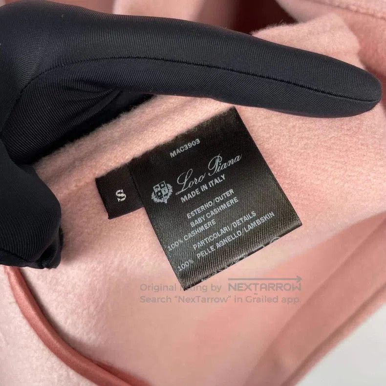 Loro Piana Loro Piana Pink Cashmere Overcoat Size S / US 4 / IT 40 - 8 Thumbnail